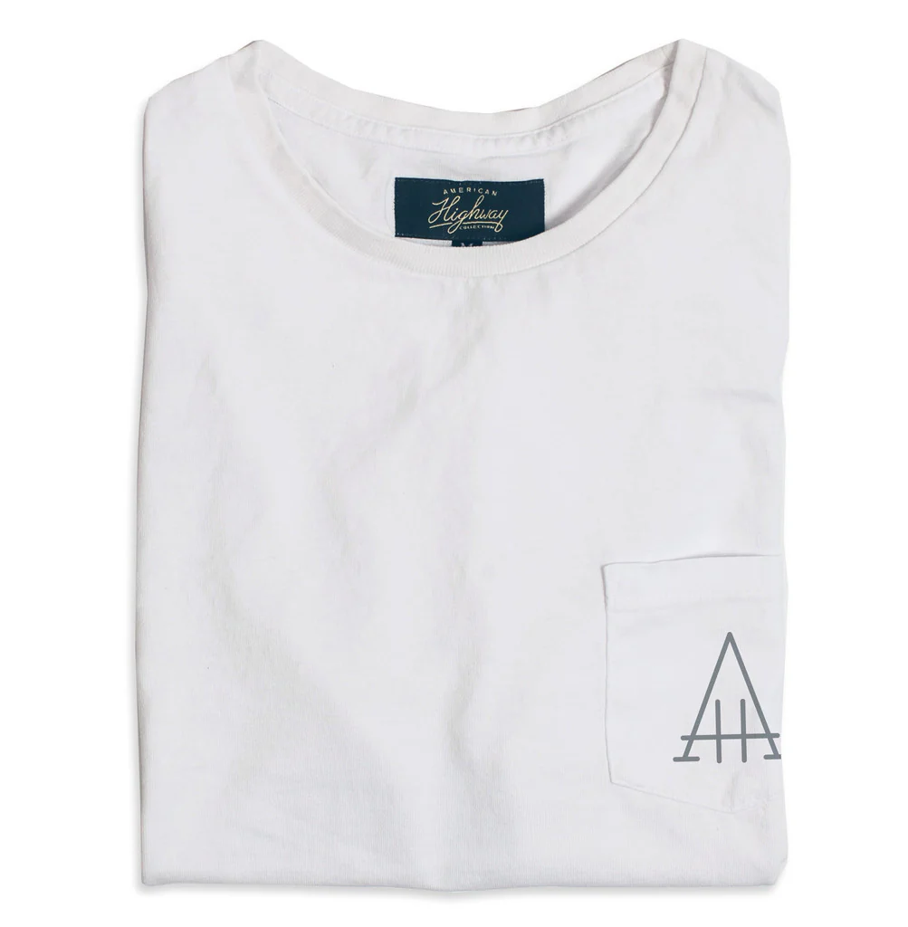 White Highway Tee