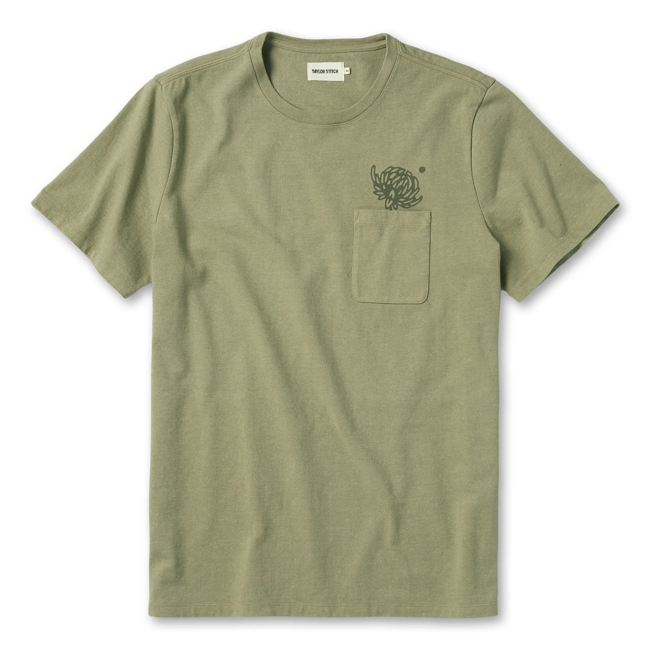 The Heavy Bag Tee in Sage Dahlia