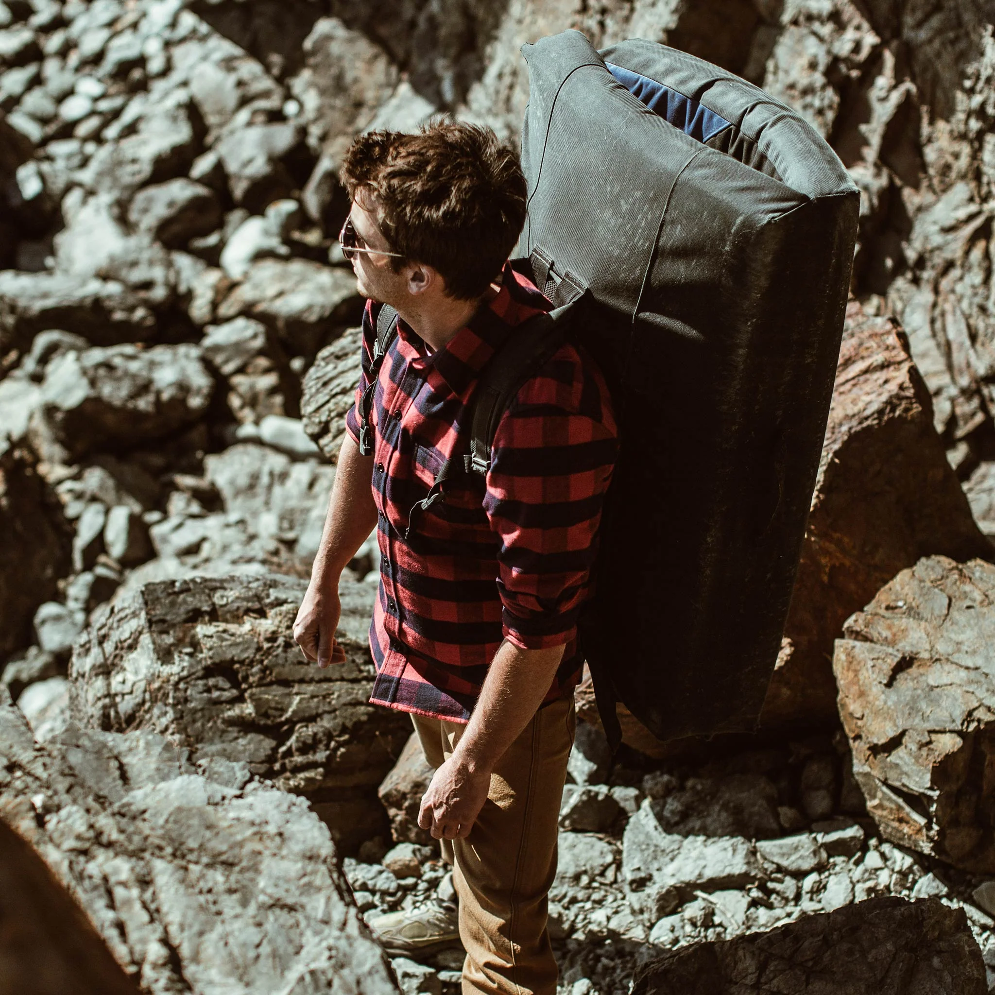 The Yosemite Shirt in Red Buffalo Plaid