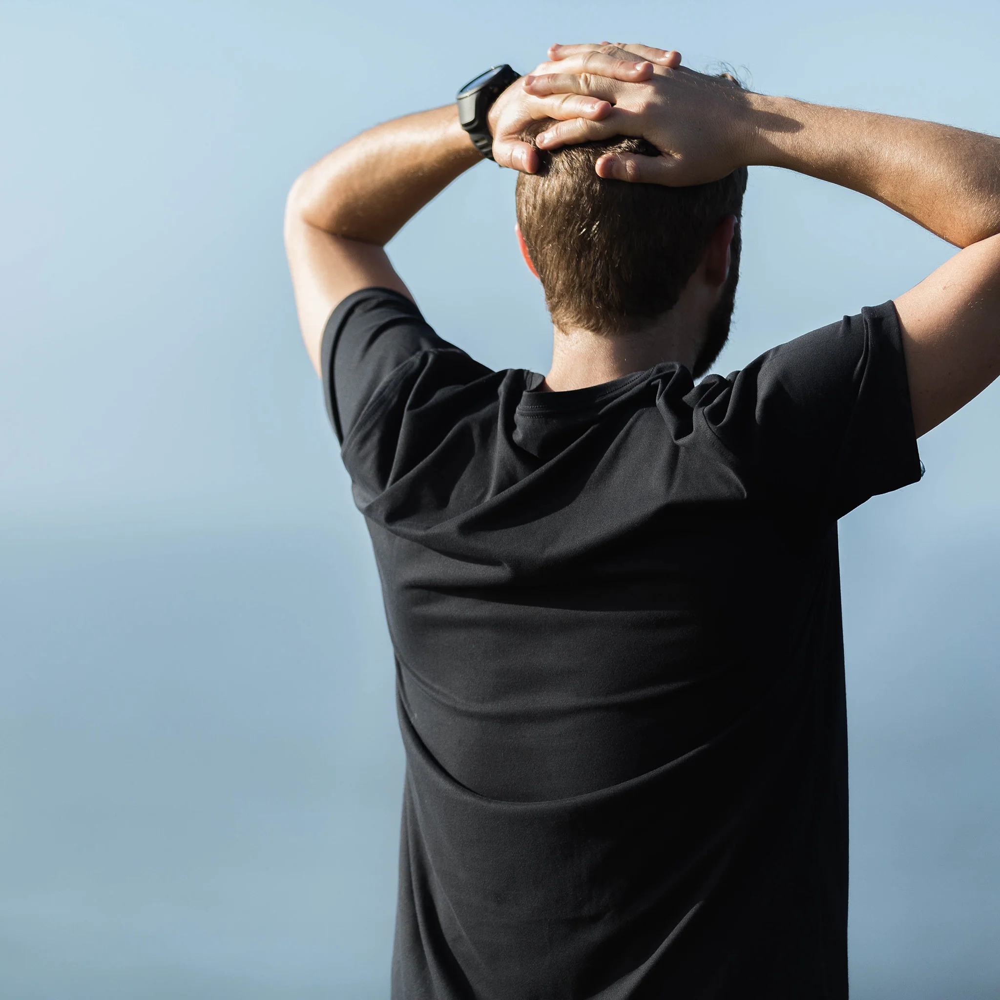 The Myles Everyday Tee in Charcoal