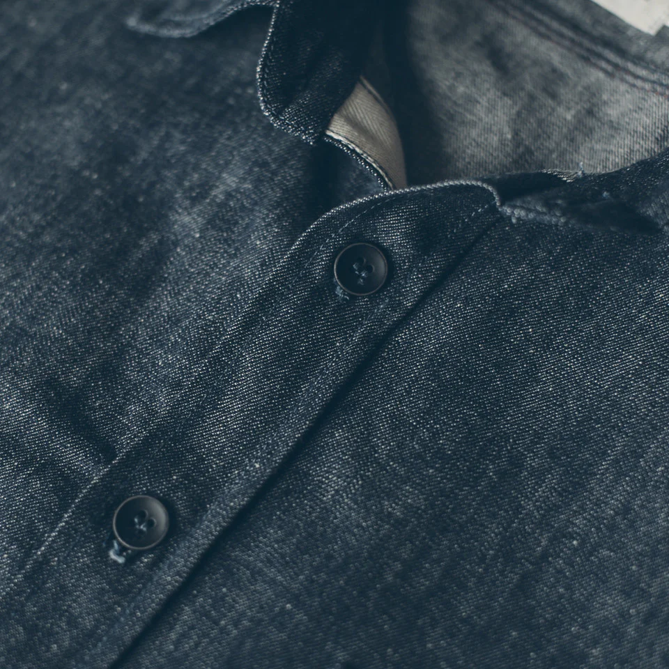 The Utility Shirt in Swift Mills Denim