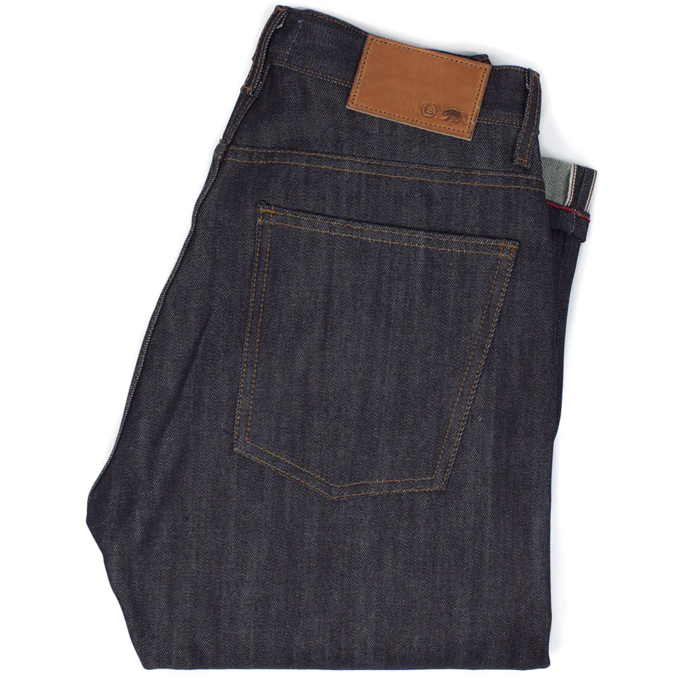 The Slim Jean in Shuttle Loomed Italian Selvage Denim