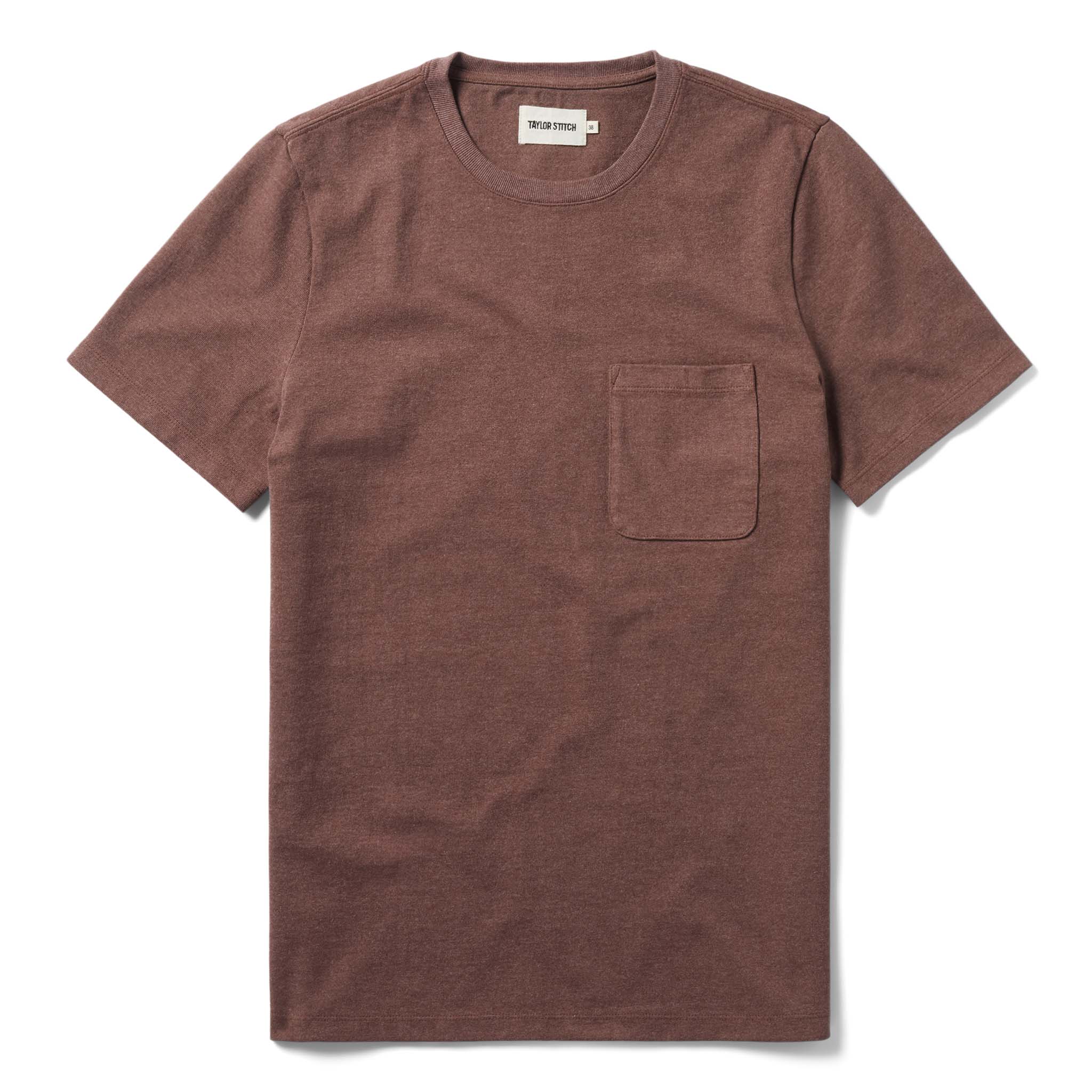 The Heavy Bag Tee in Burgundy