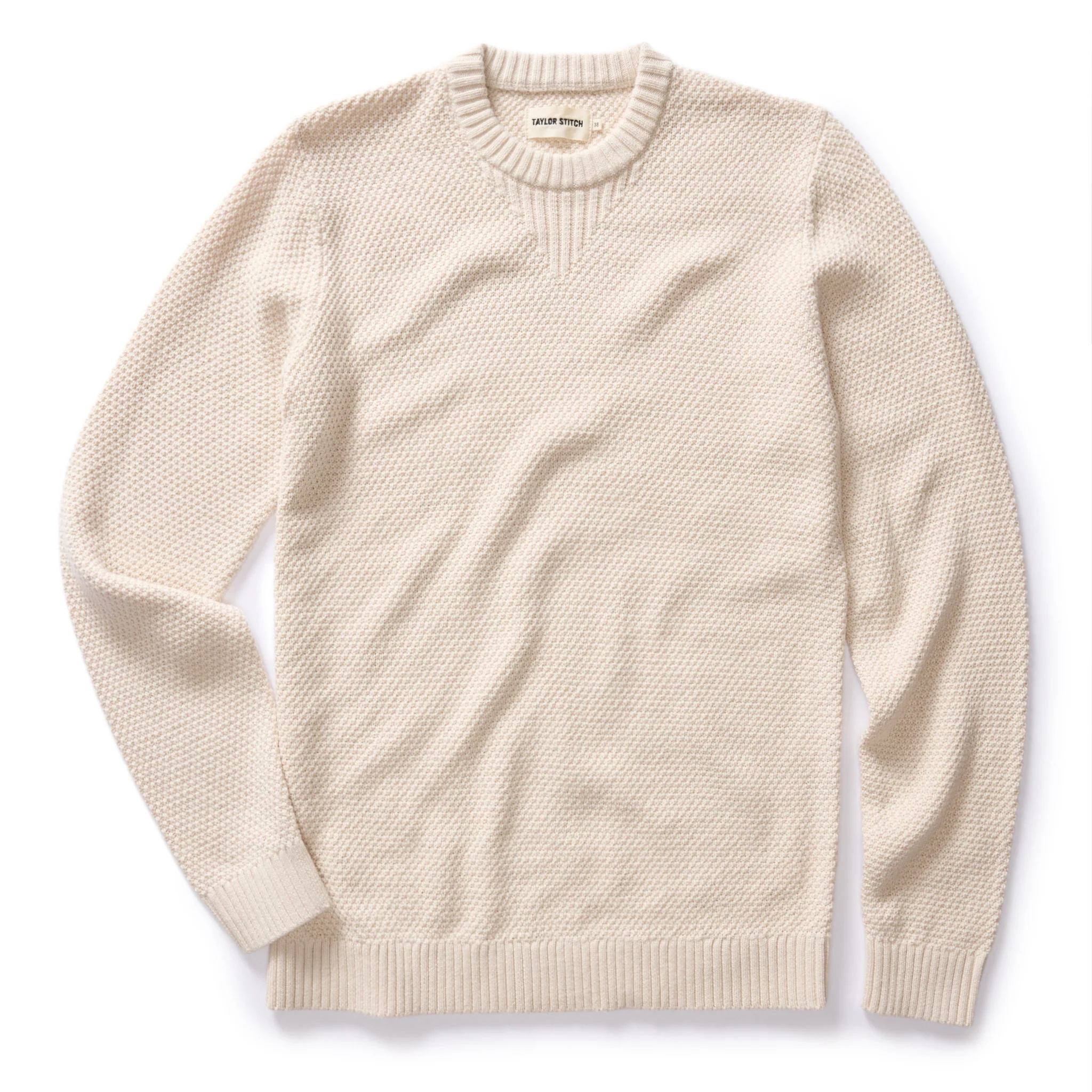The Russell Sweater in Heather Oat