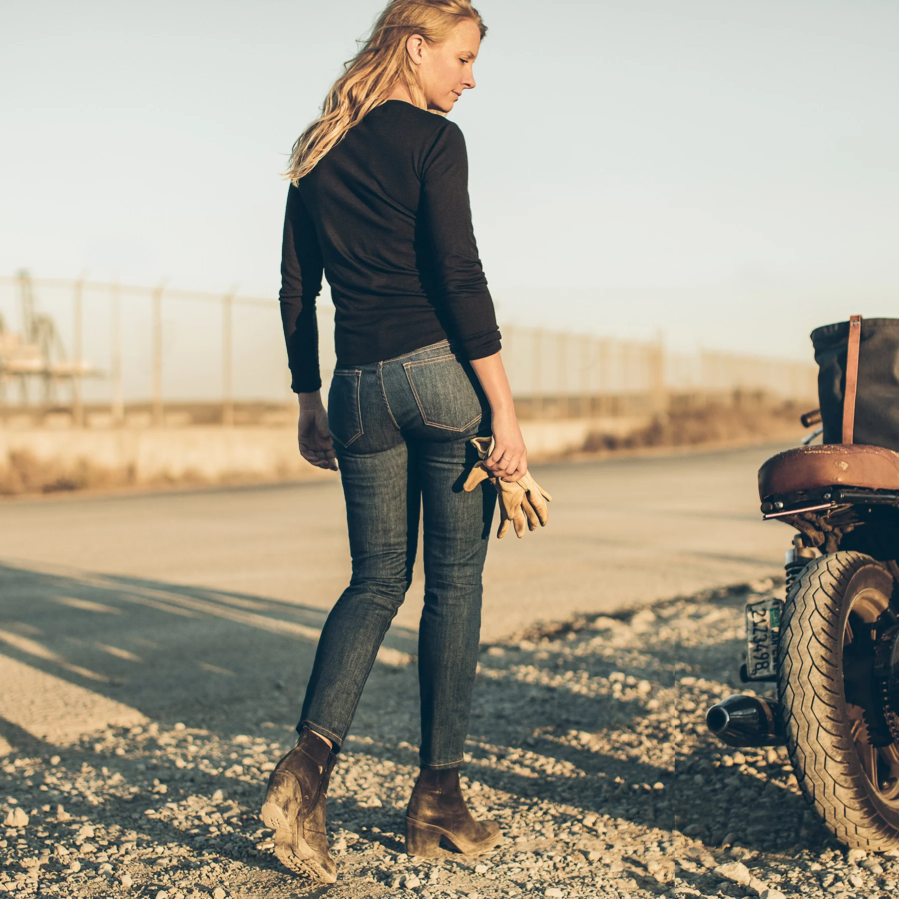 The Adler Jean in Indigo