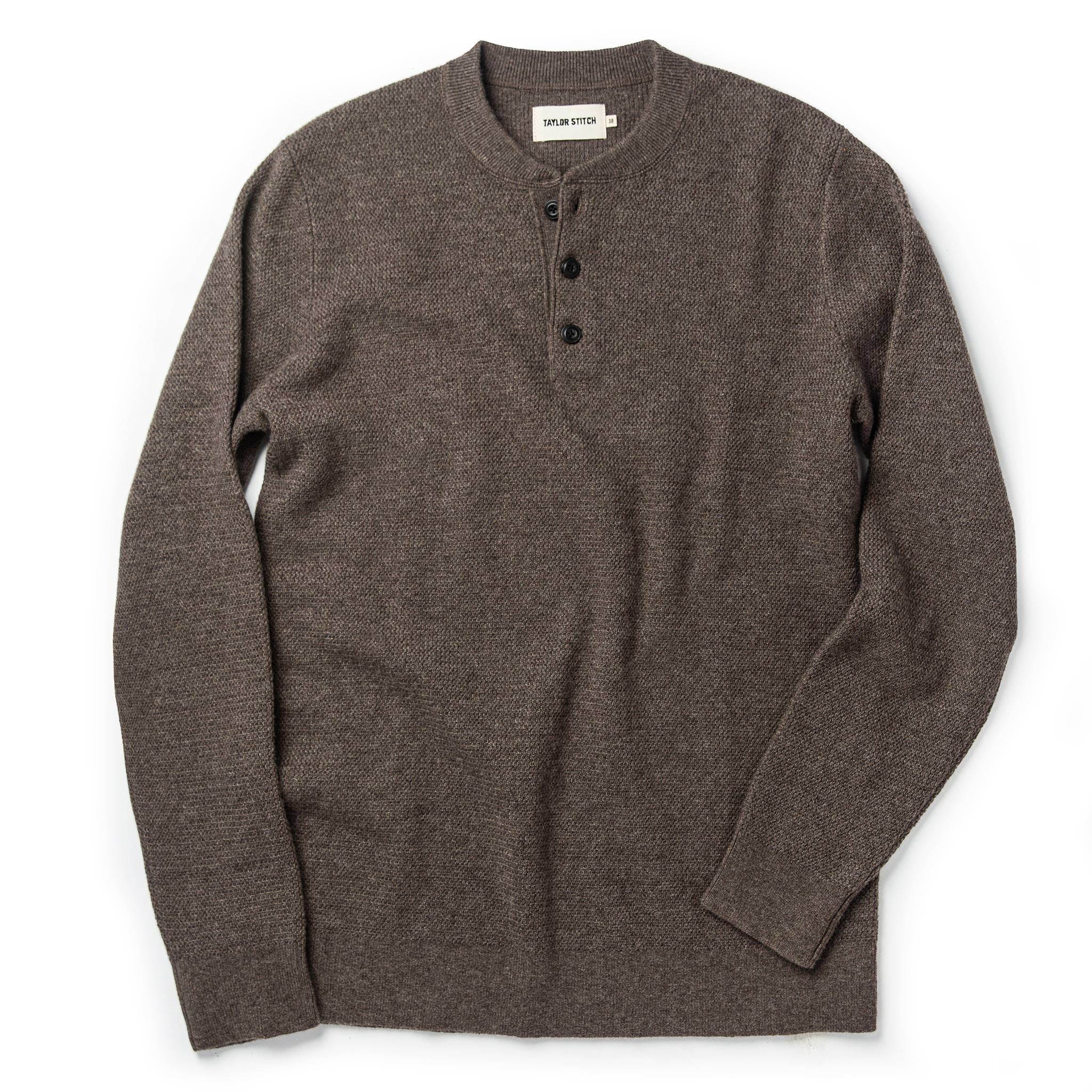 The Hudson Sweater in Walnut