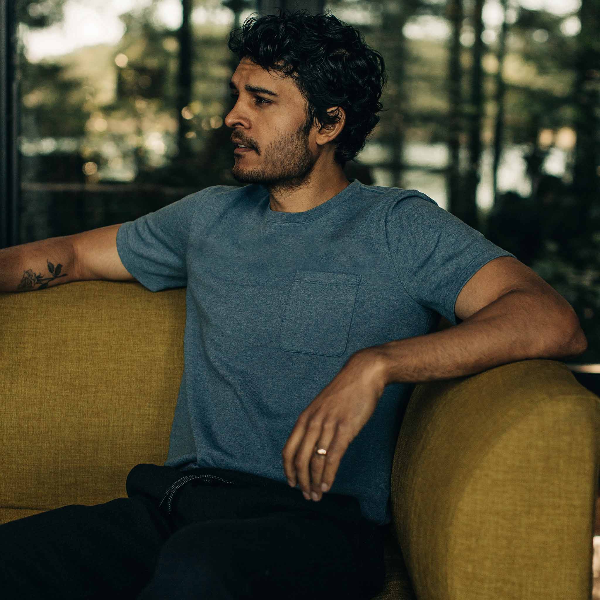 The Heavy Bag Tee in Slate ('20)