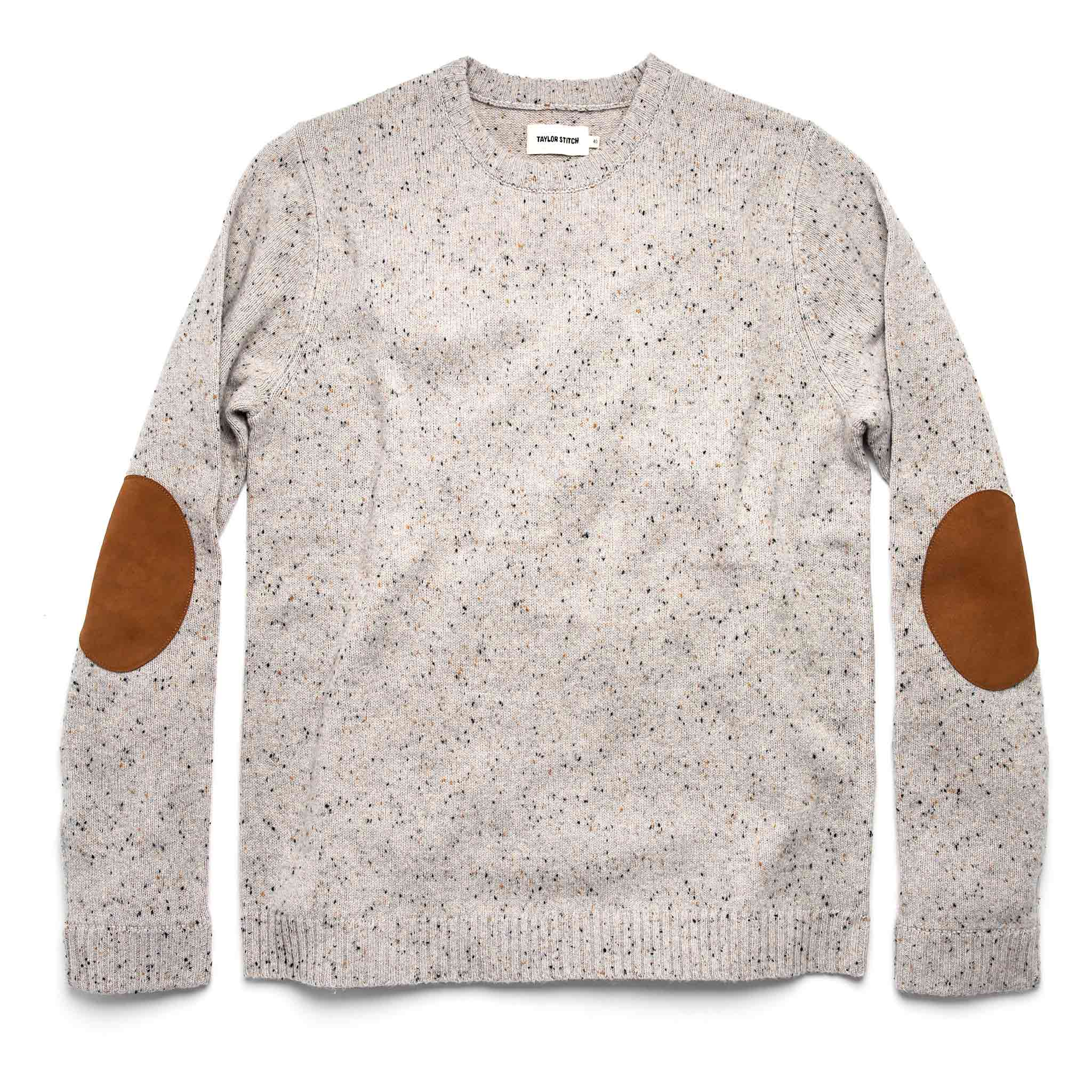 The Hardtack Sweater in Polar Yak Donegal