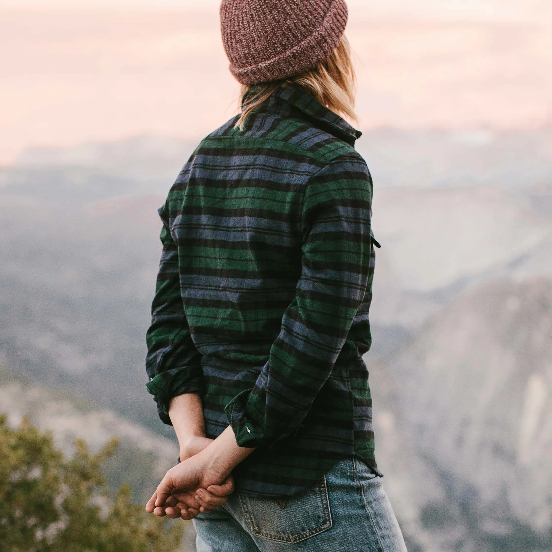 The Sierra Shirt in Blackwatch Plaid
