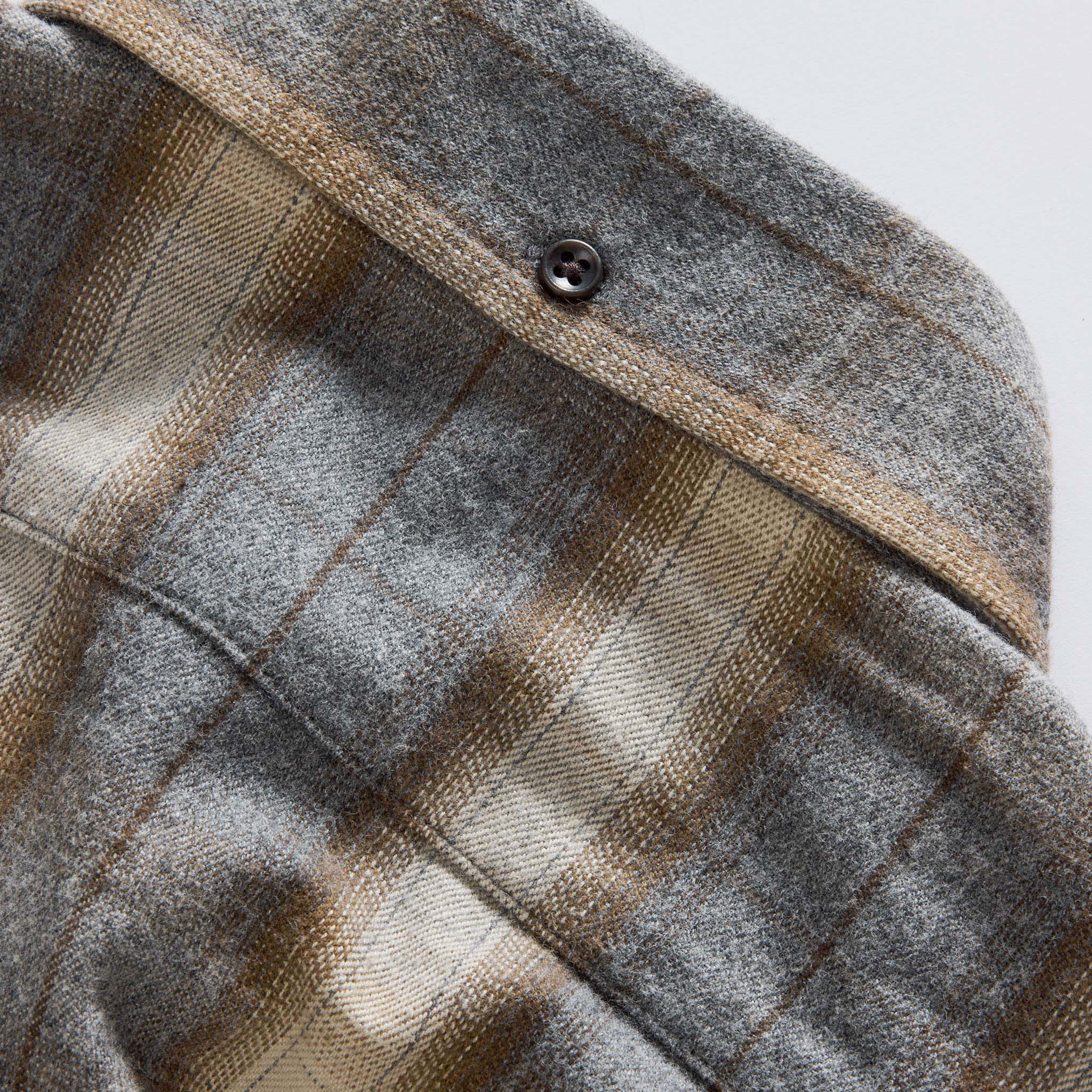 The Jack in Brushed Heather Grey Plaid