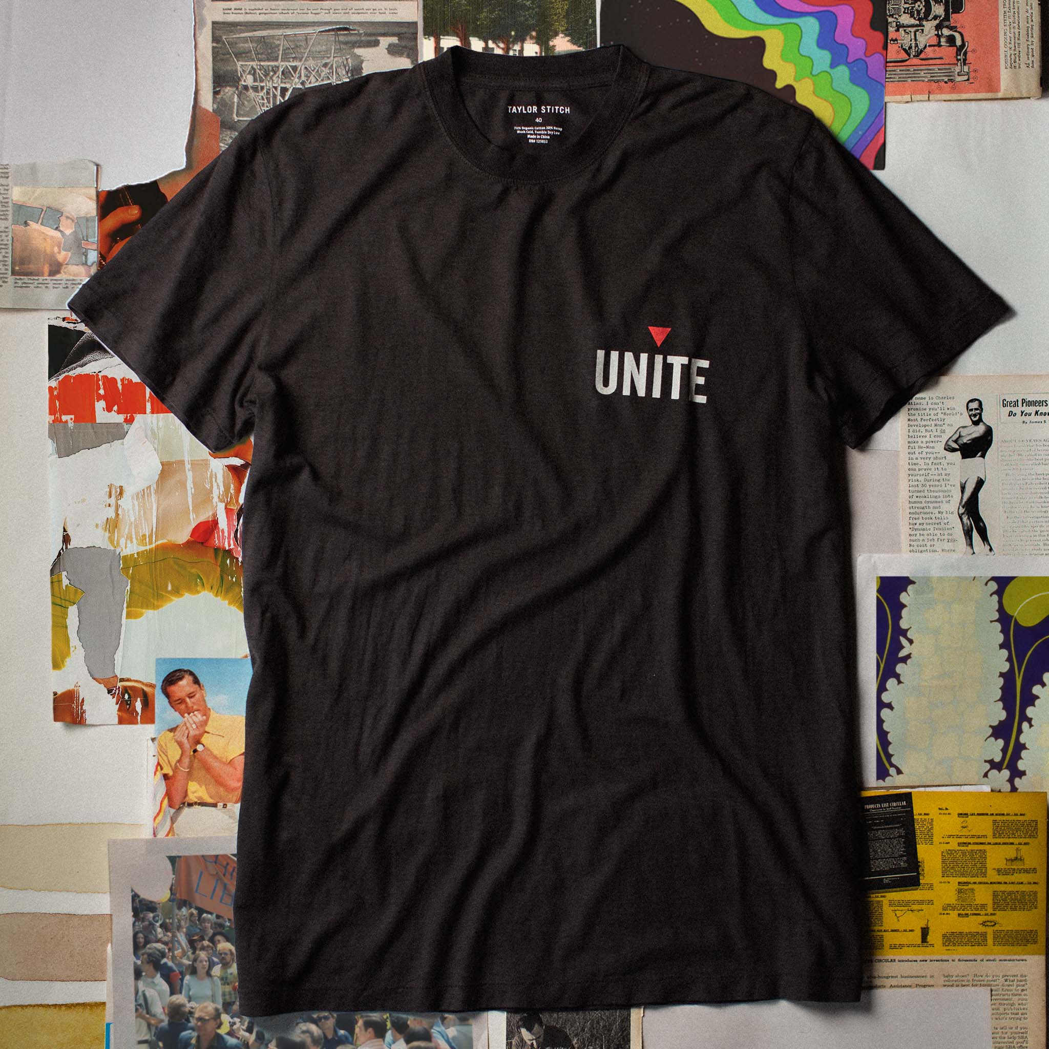 The Cotton Hemp Tee in Unite