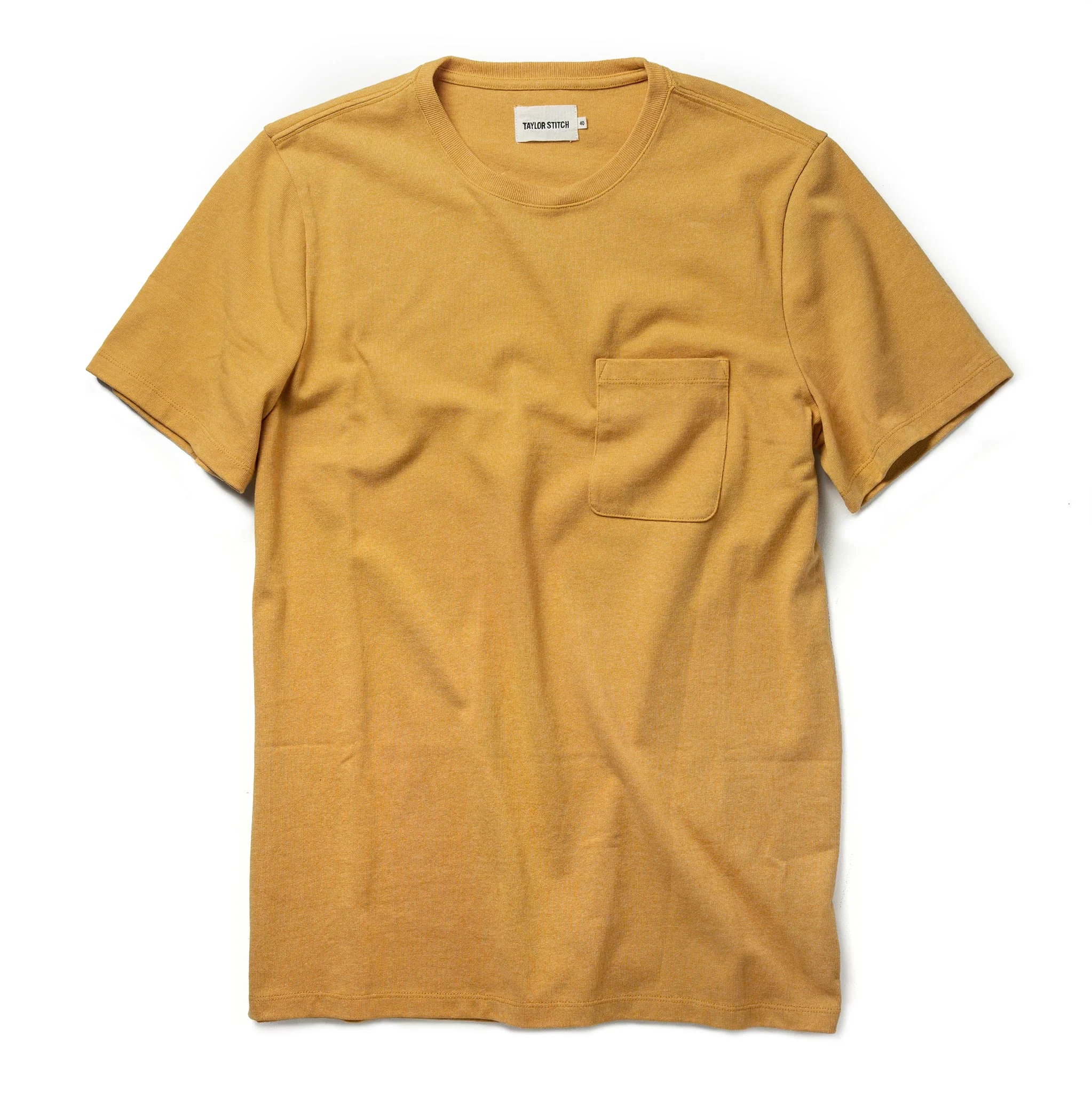 The Heavy Bag Tee in Saffron
