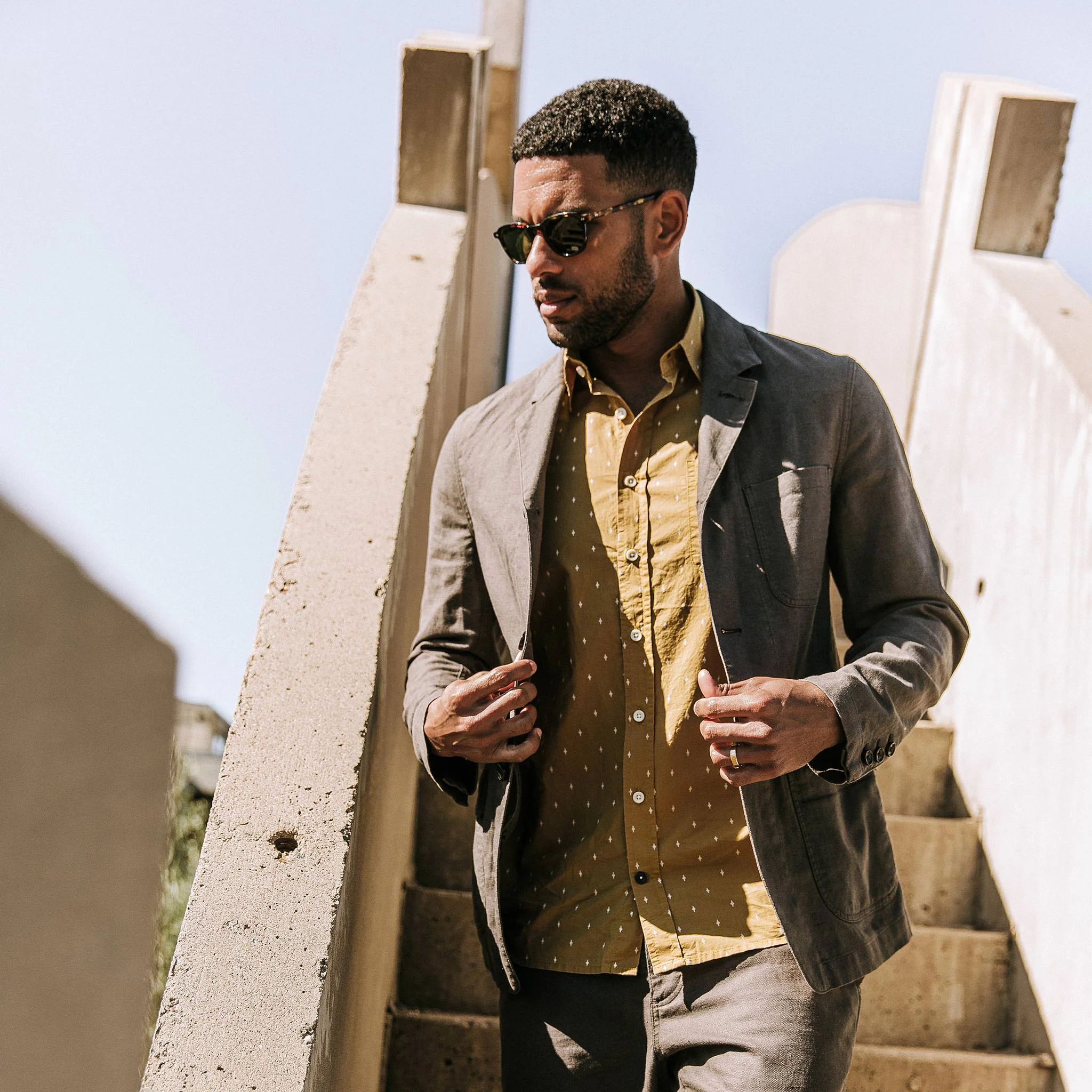 The Gibson Jacket in Gravel