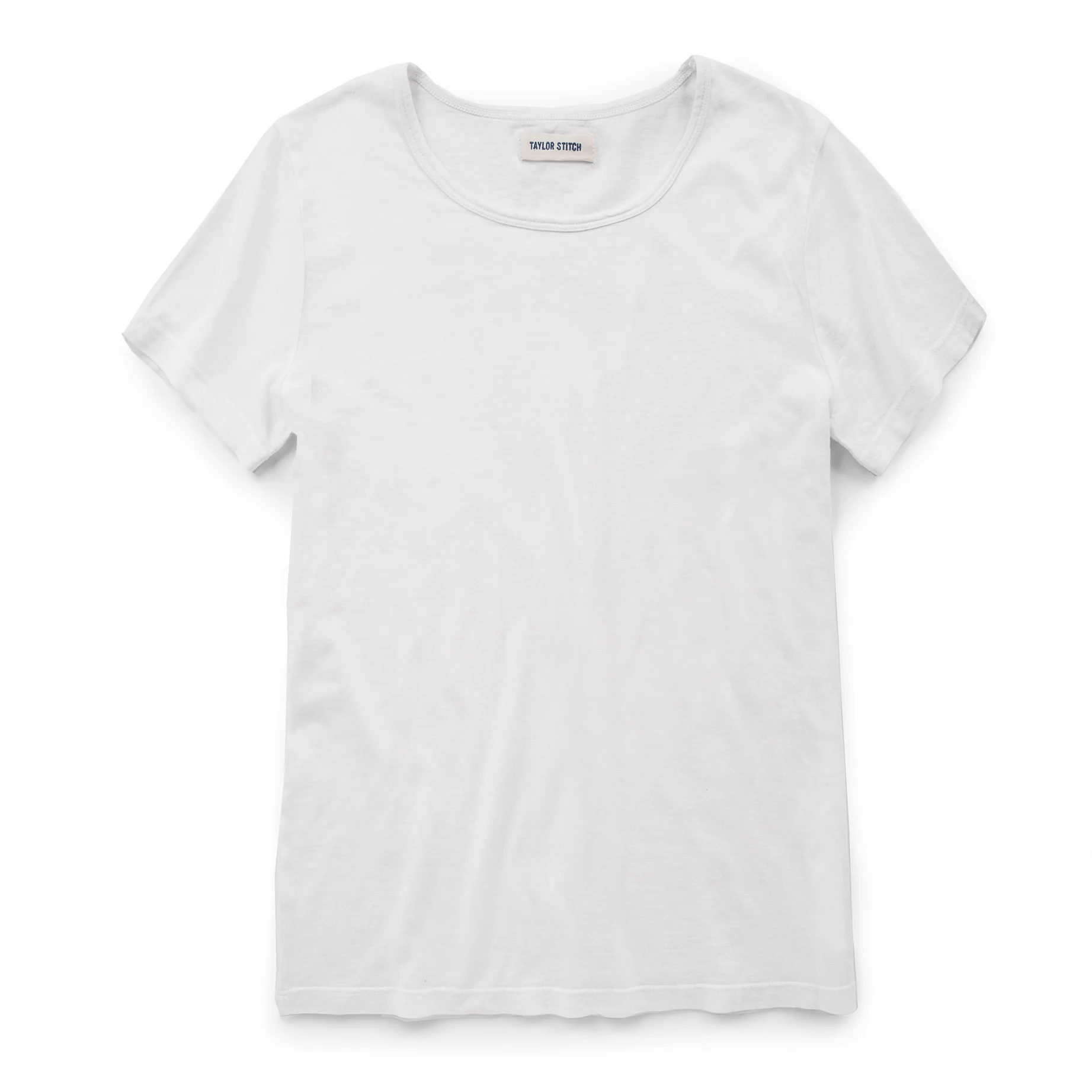 The Elle Crewneck Tee in Ivory