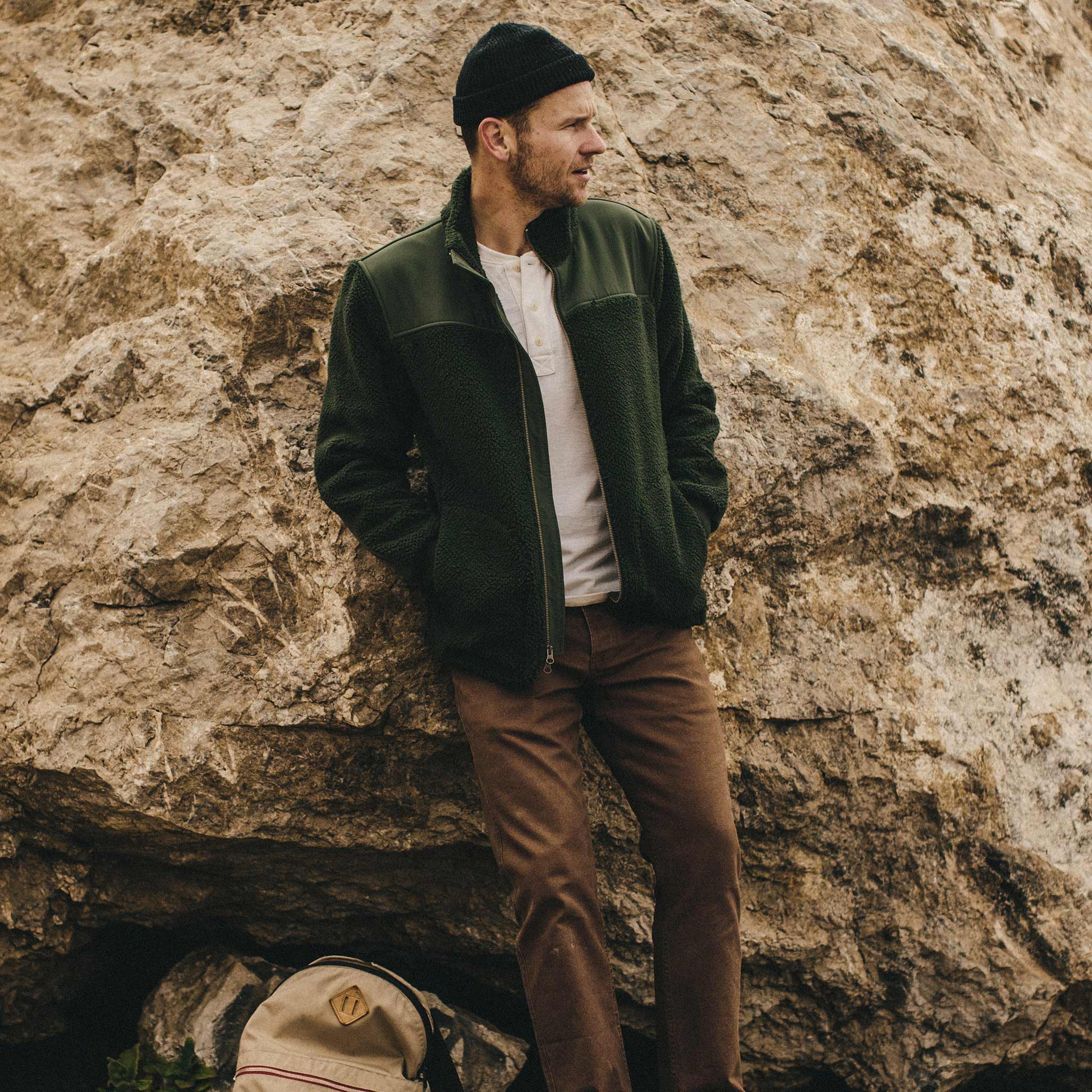 The Truckee Jacket in Moss