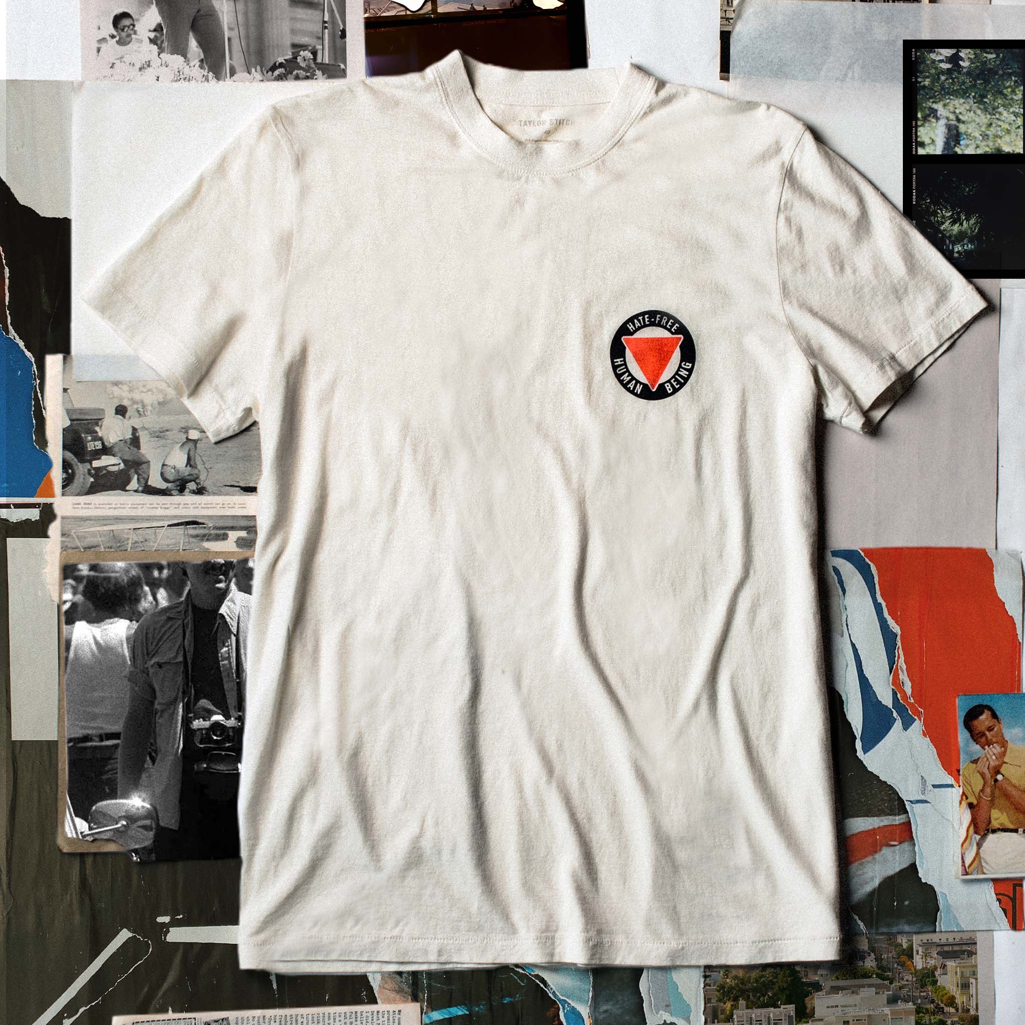 The Cotton Hemp Tee in Hate-Free