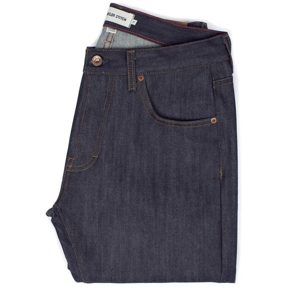 The Democratic Jean in Shuttle Loomed Italian Selvage Denim