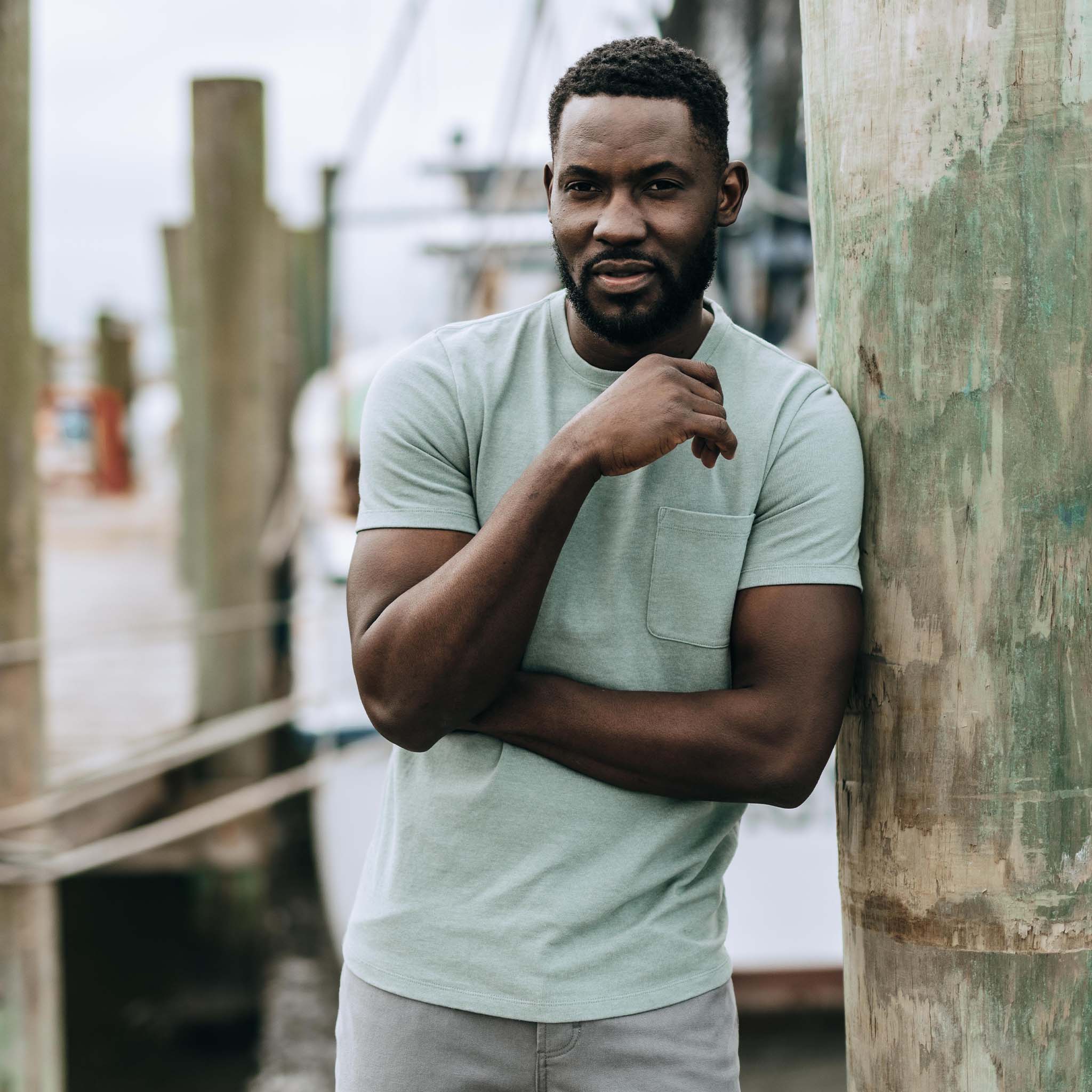 The Heavy Bag Tee in Slate