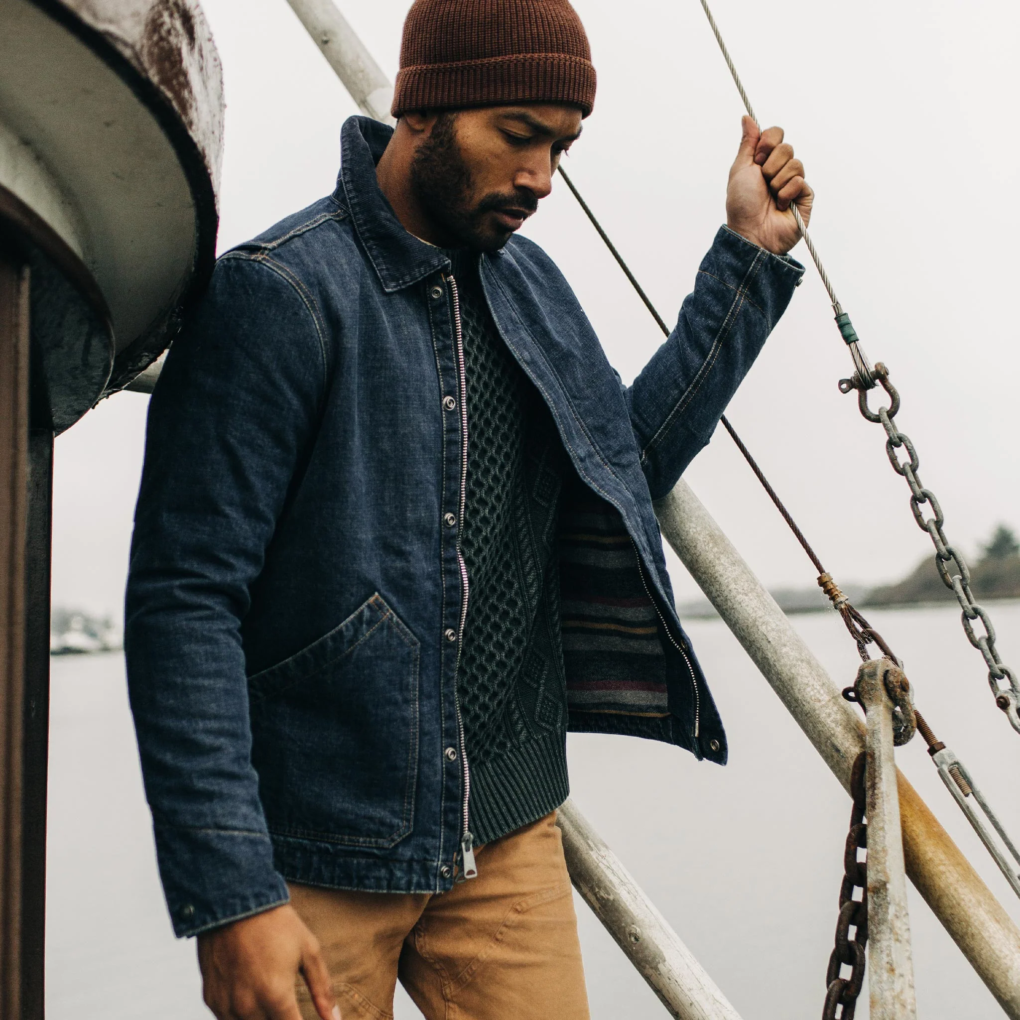 The Workhorse Jacket in Marlowe Wash Denim