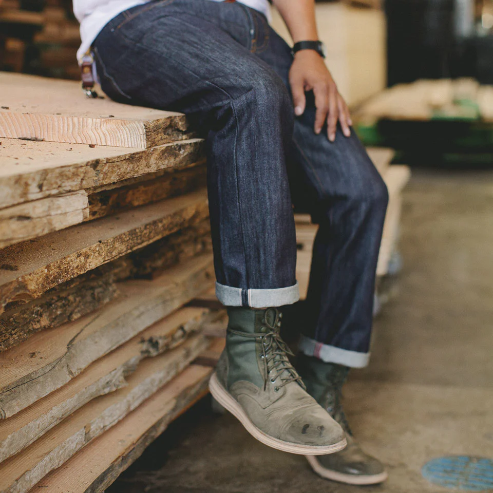 The Democratic Jean in Shuttle Loomed Italian Selvage Denim