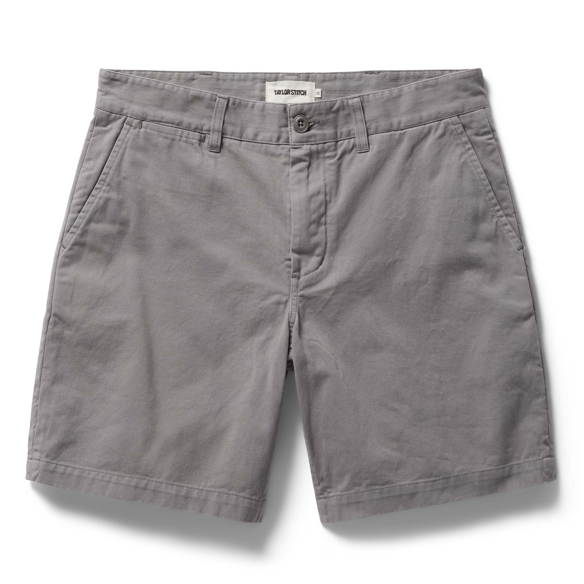 The Foundation Short in Organic Steeple Grey