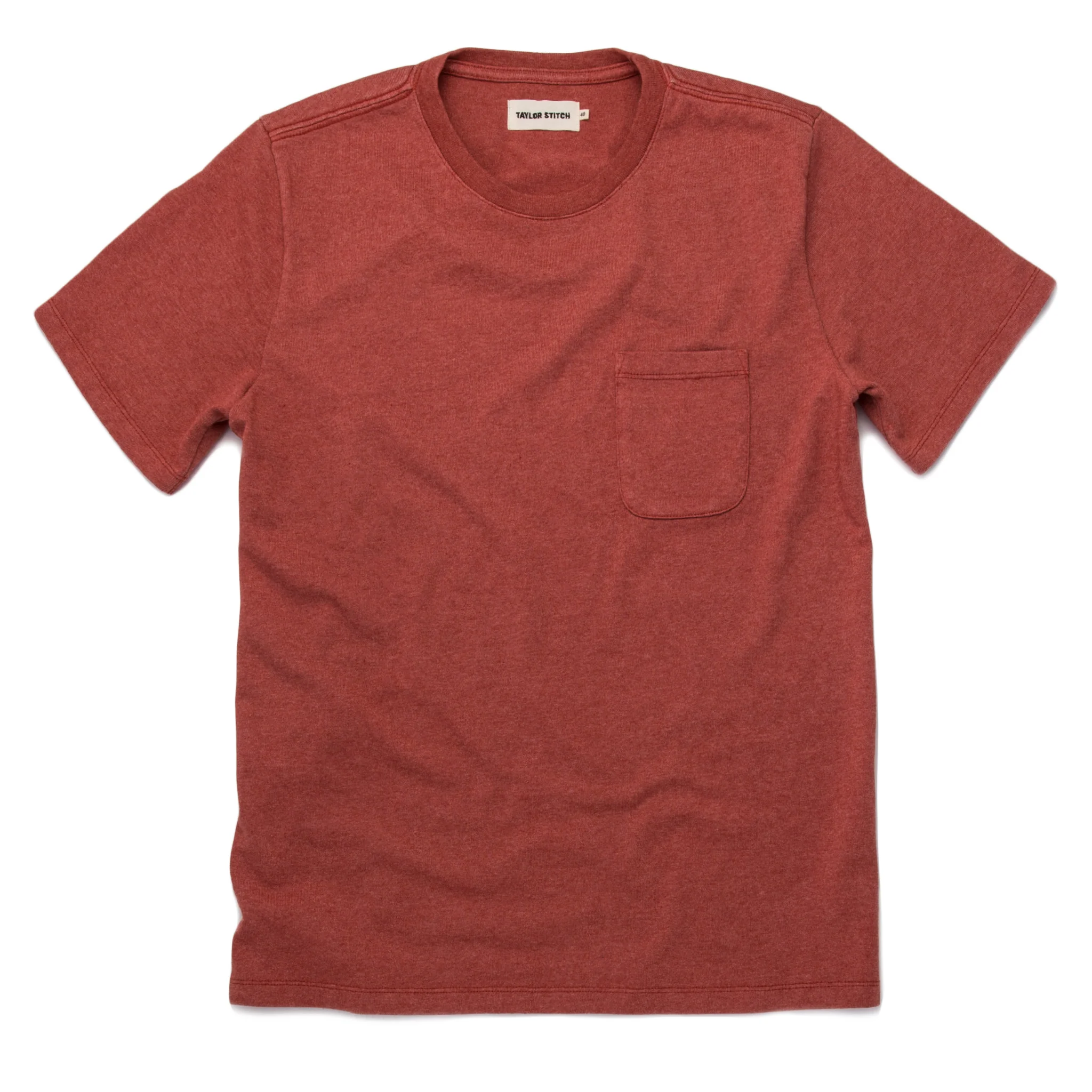 The Heavy Bag Tee in Washed Rust