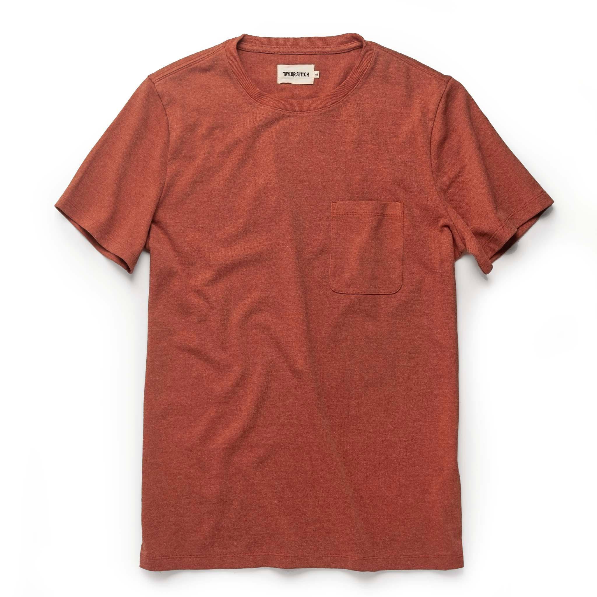 The Heavy Bag Tee in Rust