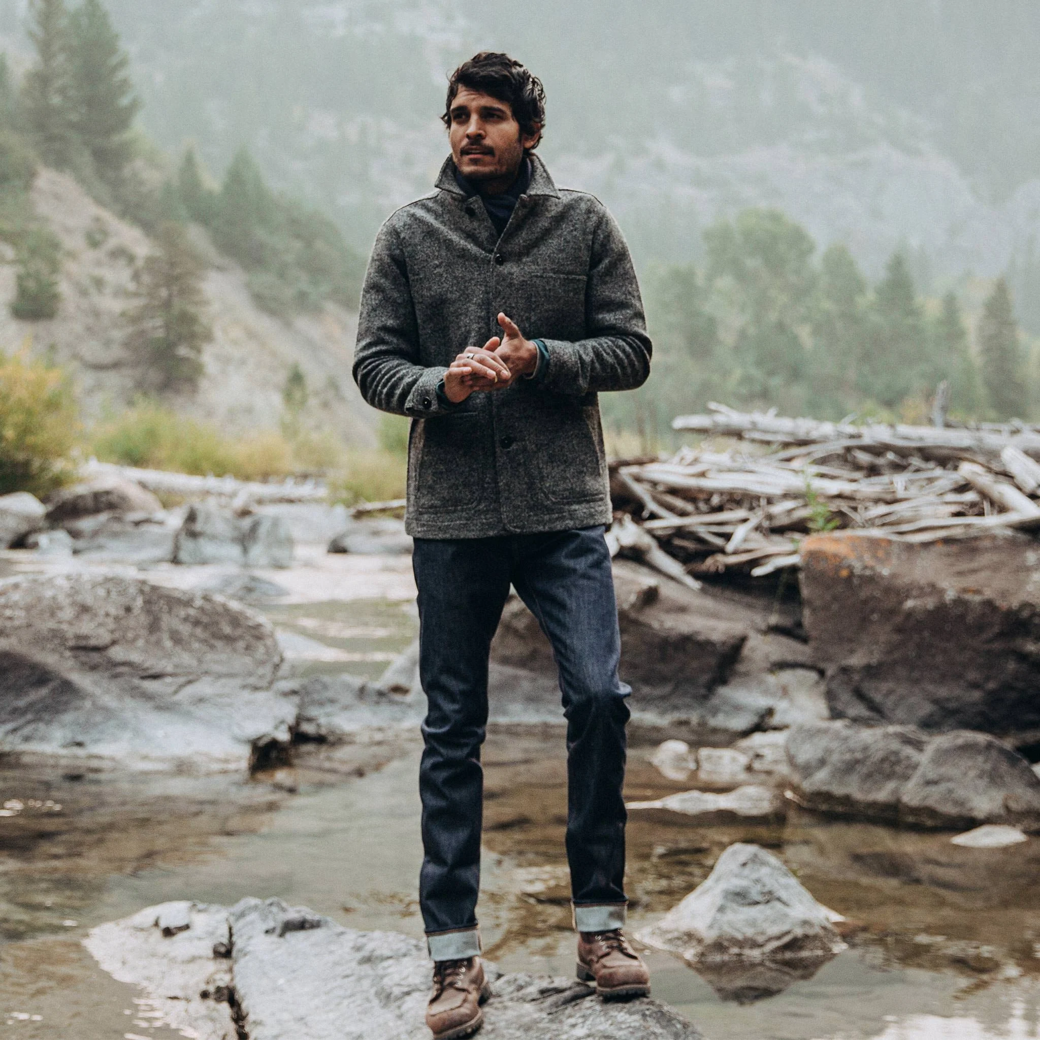 The Slim Jean in Cone Mills Reserve Selvage