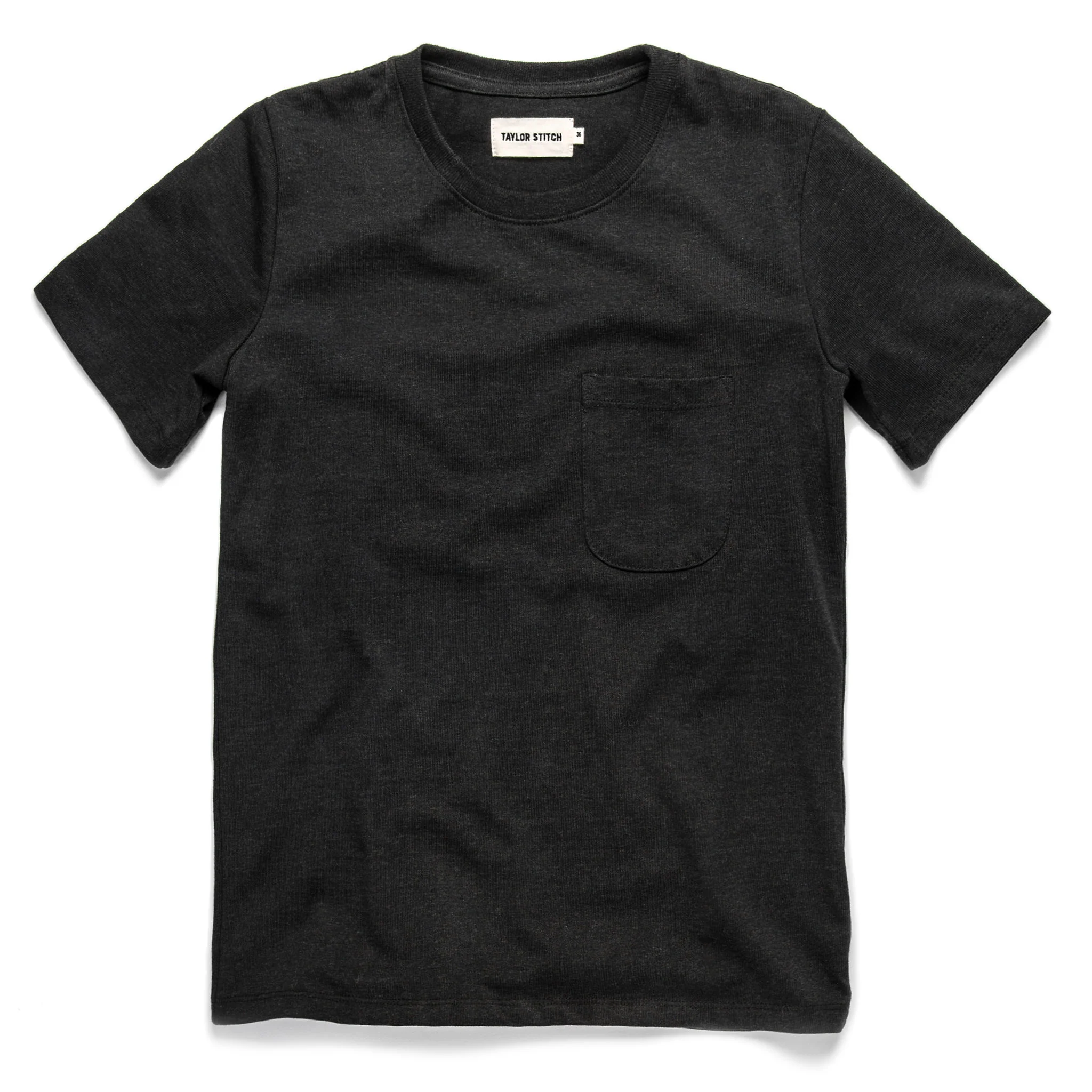 The Heavy Bag Tee in Black Melange