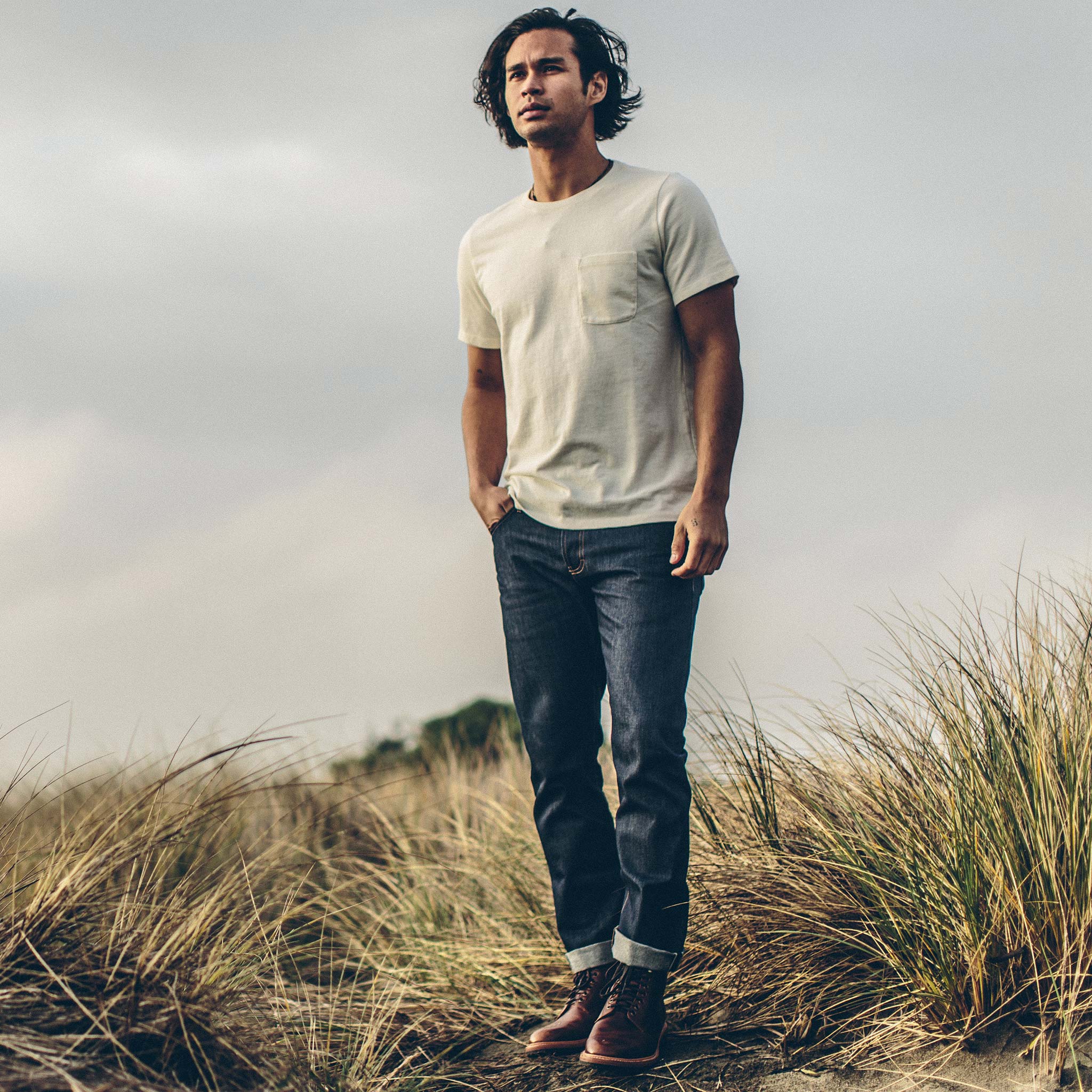 The Slim Jean in Organic '68 Selvage