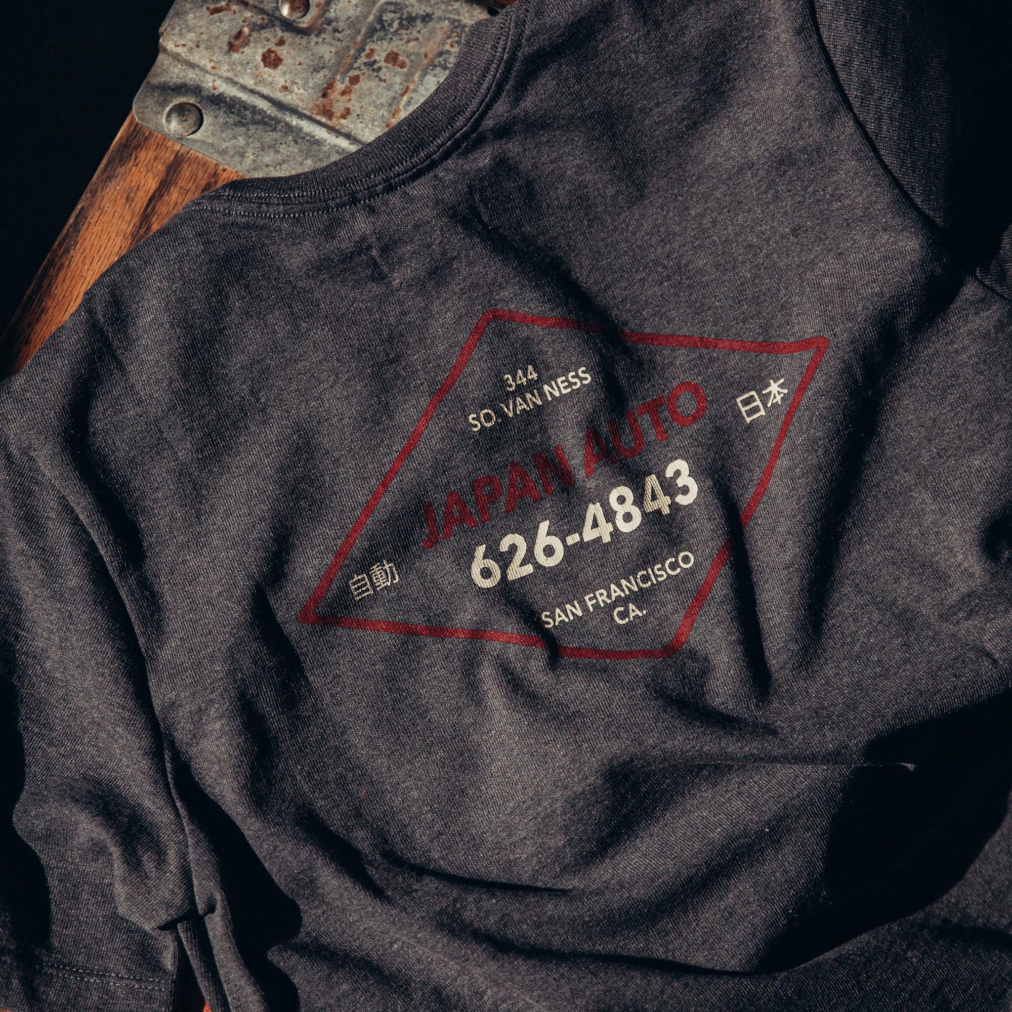 The Heavy Bag Tee in Japan Auto