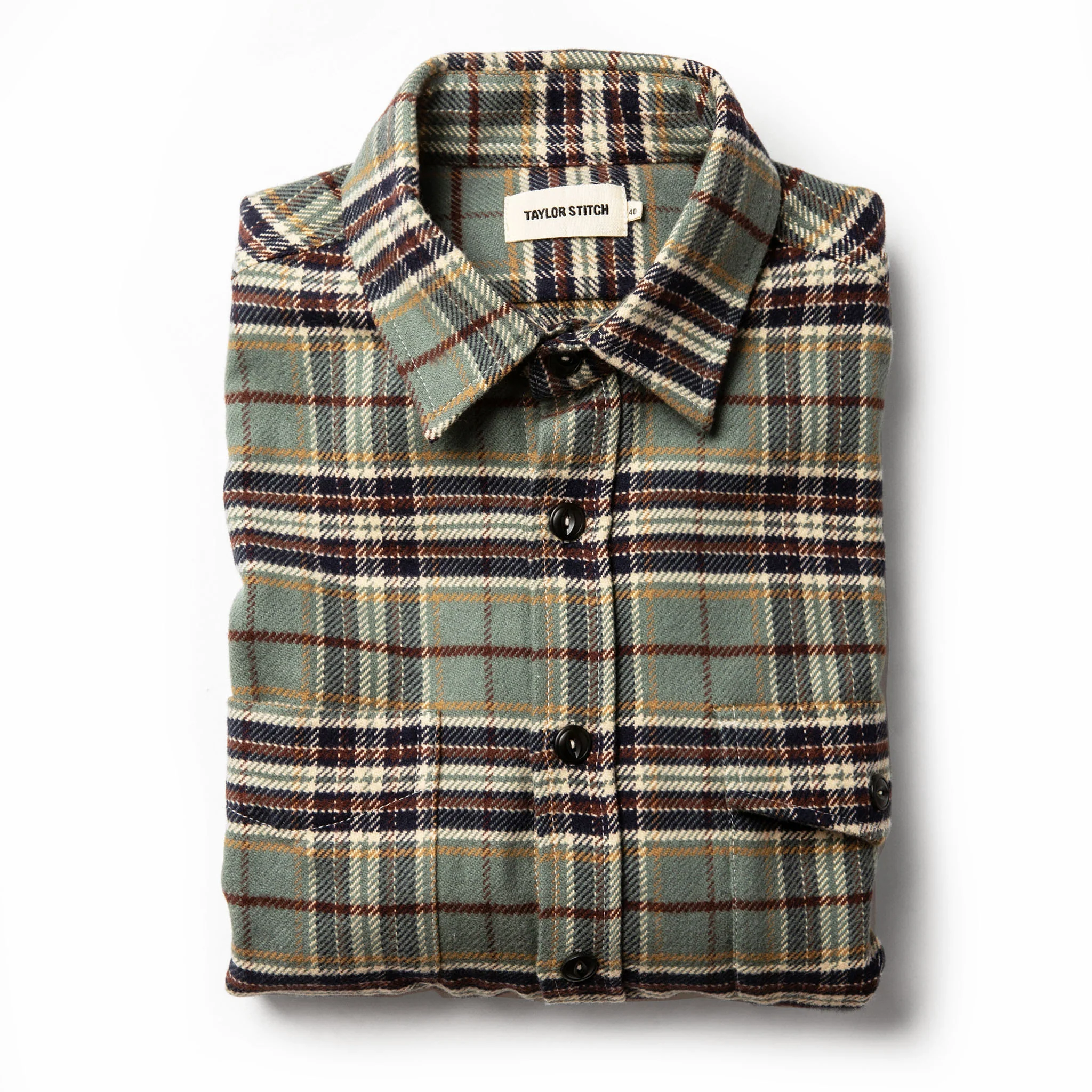 The Crater Shirt in Blue Plaid