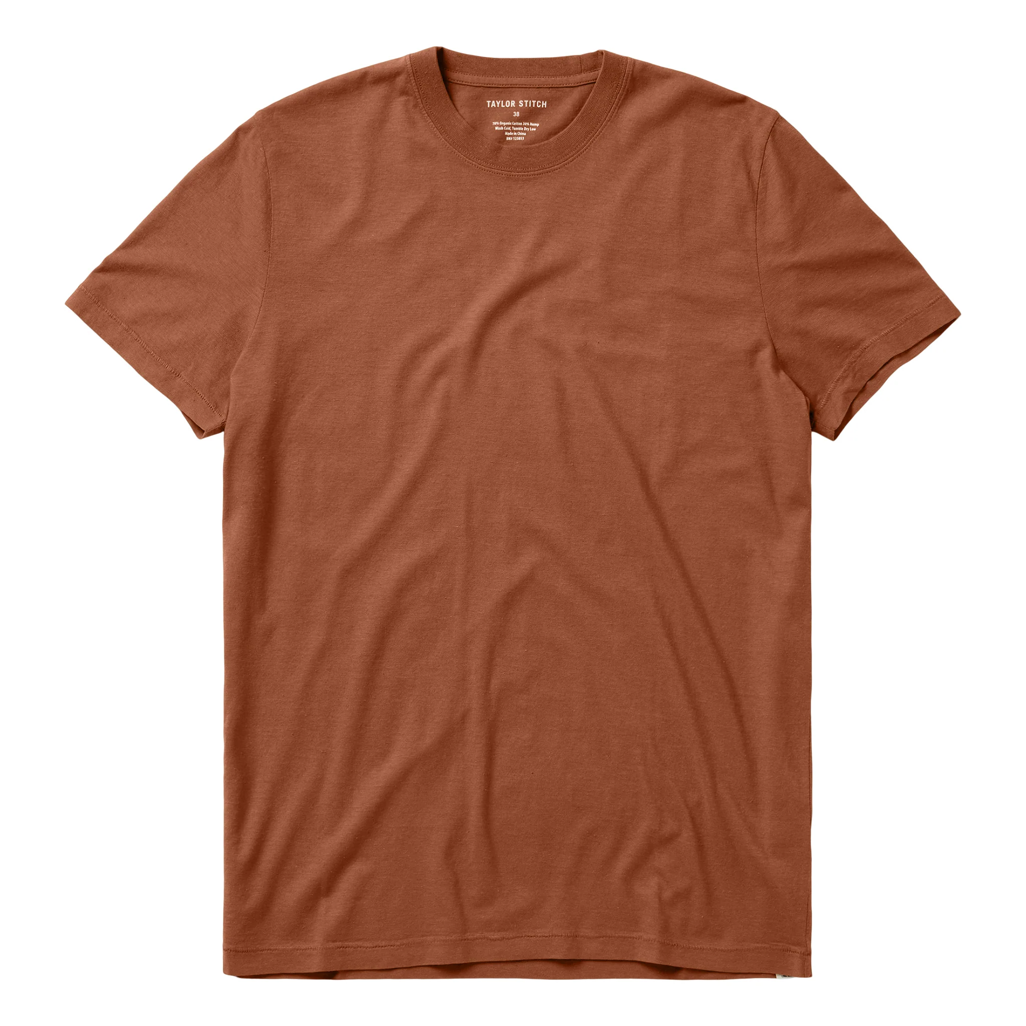The Cotton Hemp Tee in Copper