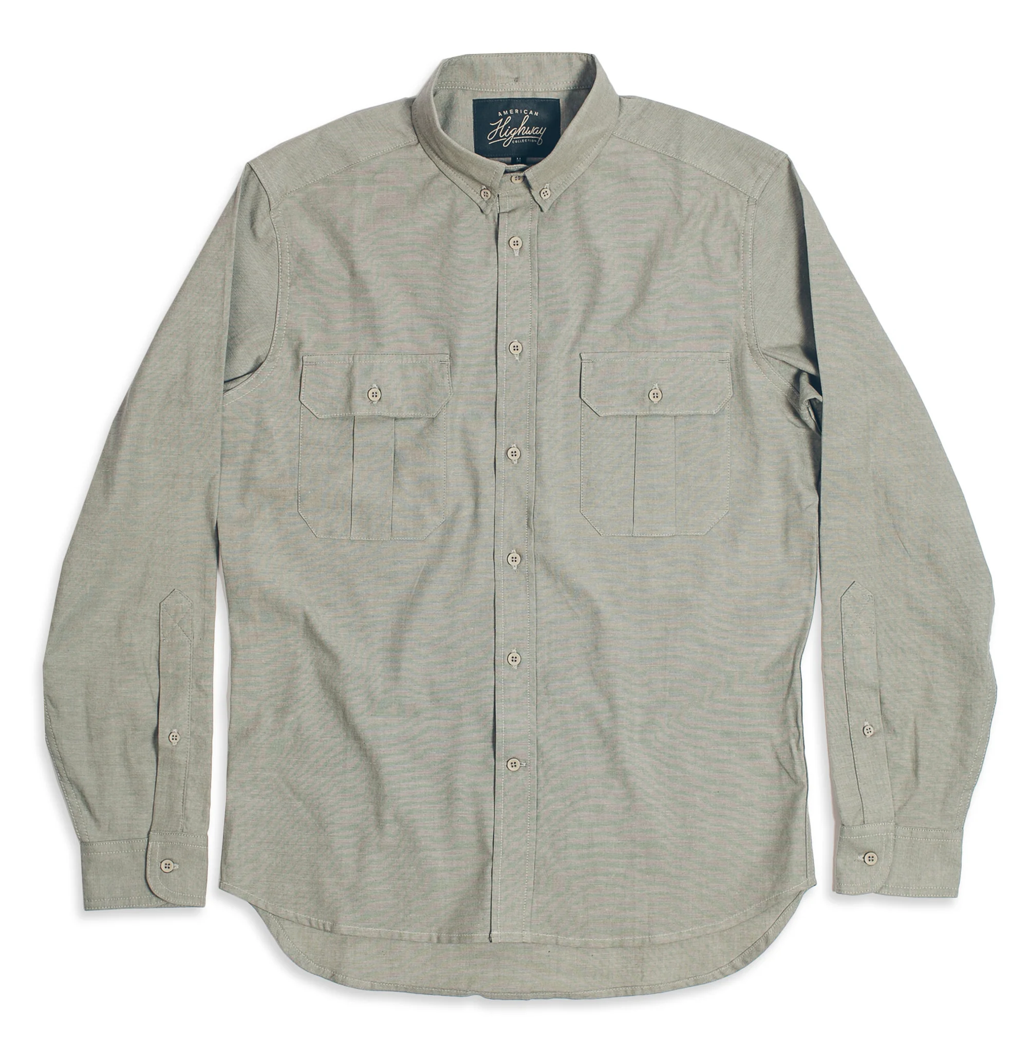 Steel Chambray Shotgun Shirt