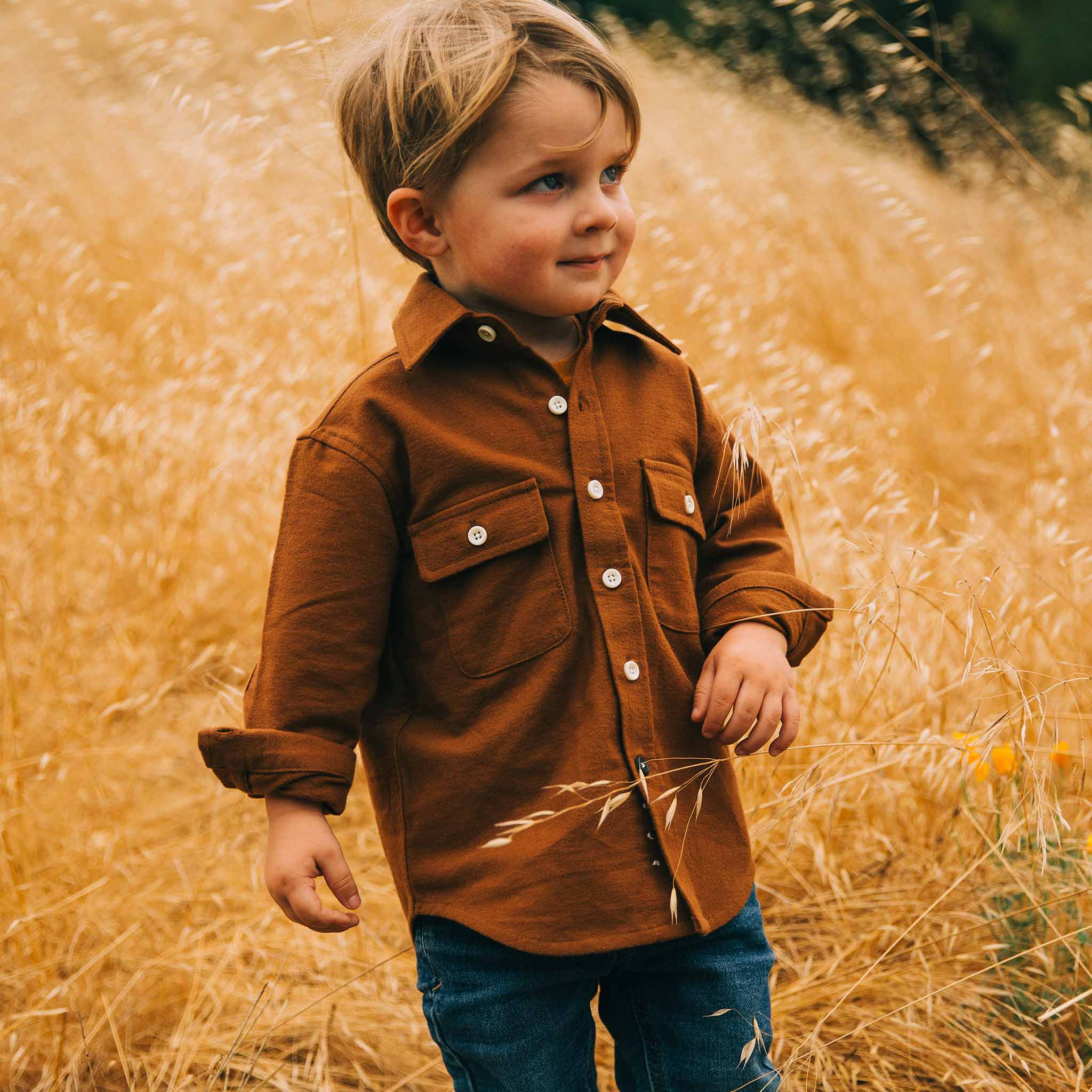 The Little Yosemite Shirt in Tobacco