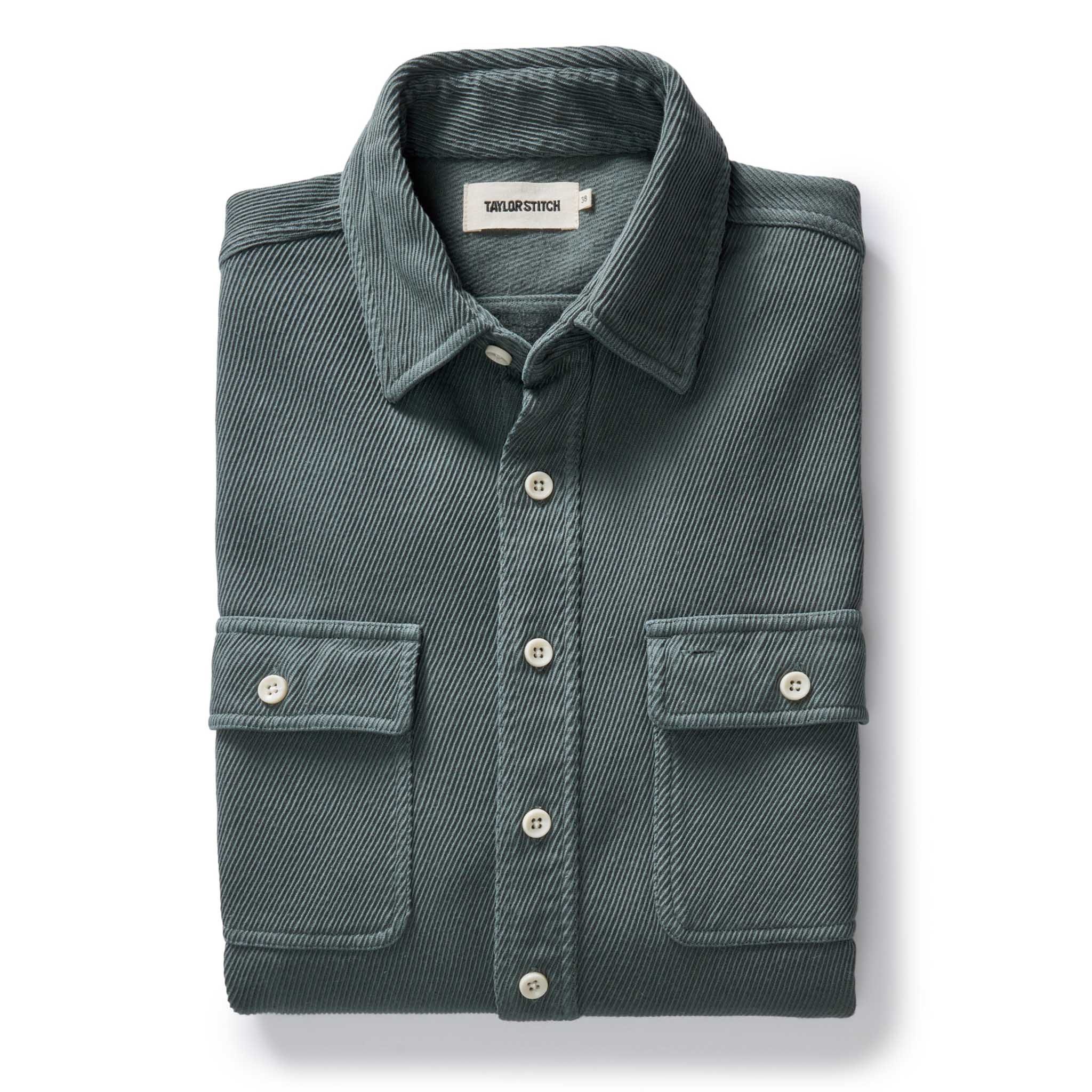 The Ledge Shirt in Deep Sea Twill