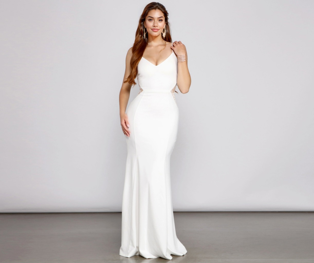 Lucille Formal Lace Mermaid Dress