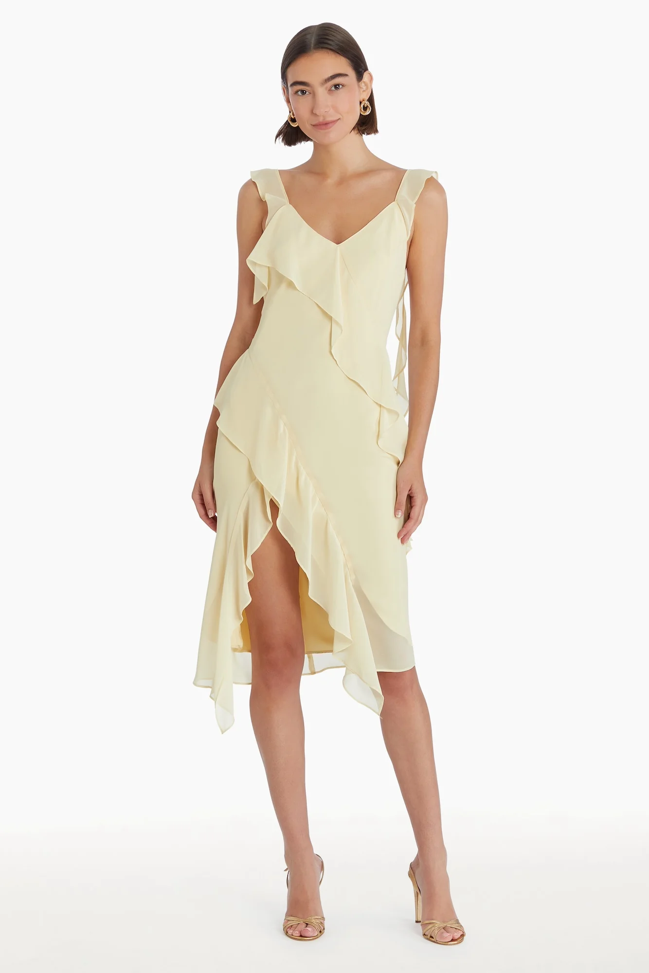 Run To The Top Maxi Dress Yellow