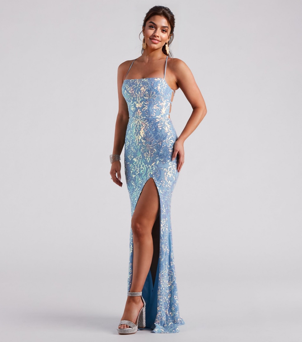 Formal Sequin Mermaid Dress