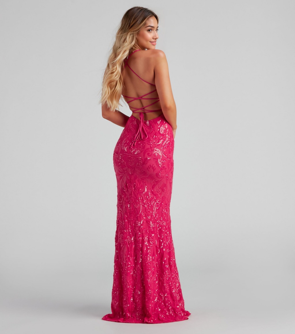 Rowena Sequin Mermaid Dress