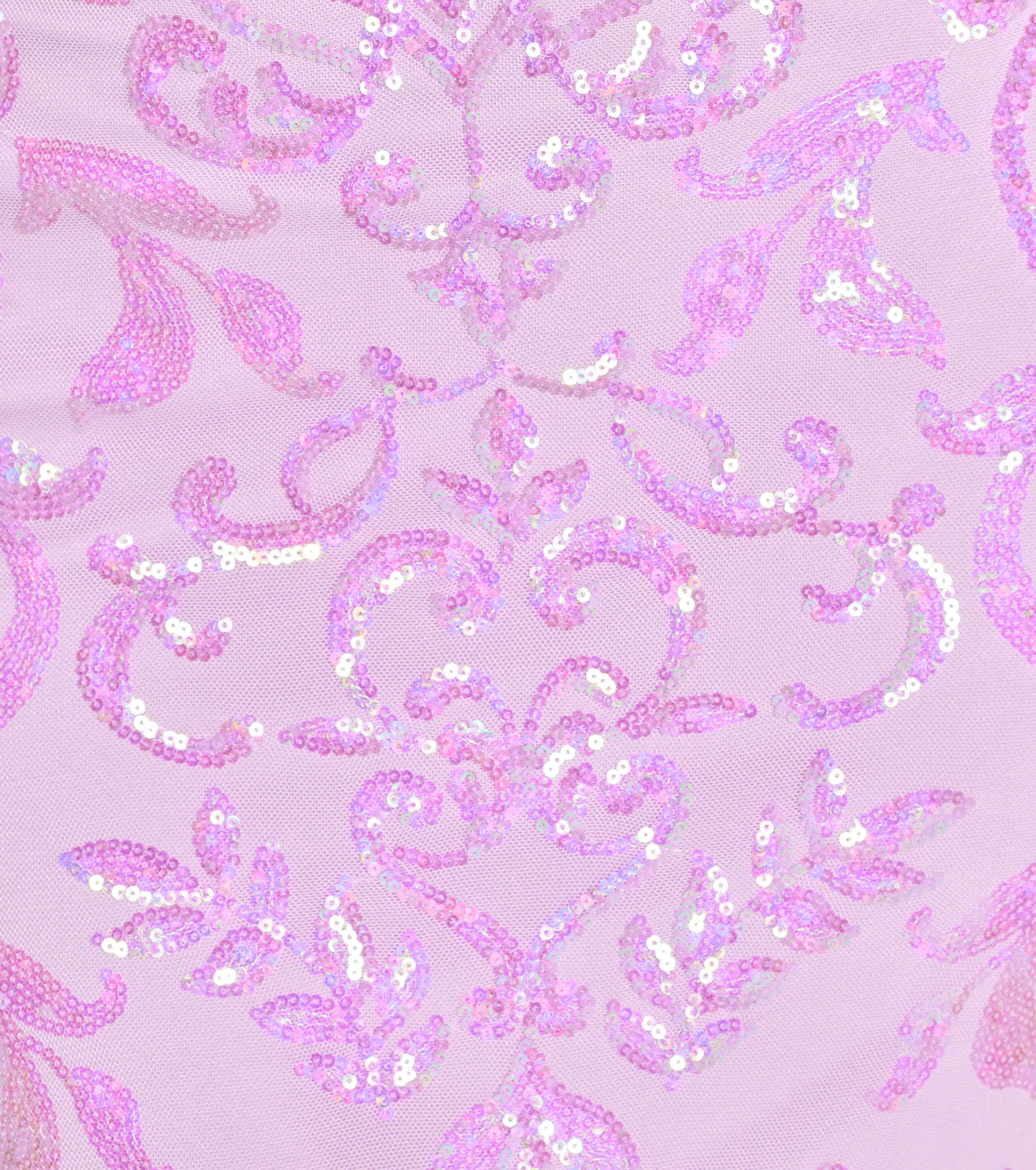 Zadie Lace-Up High Slit Sequin Formal Dress