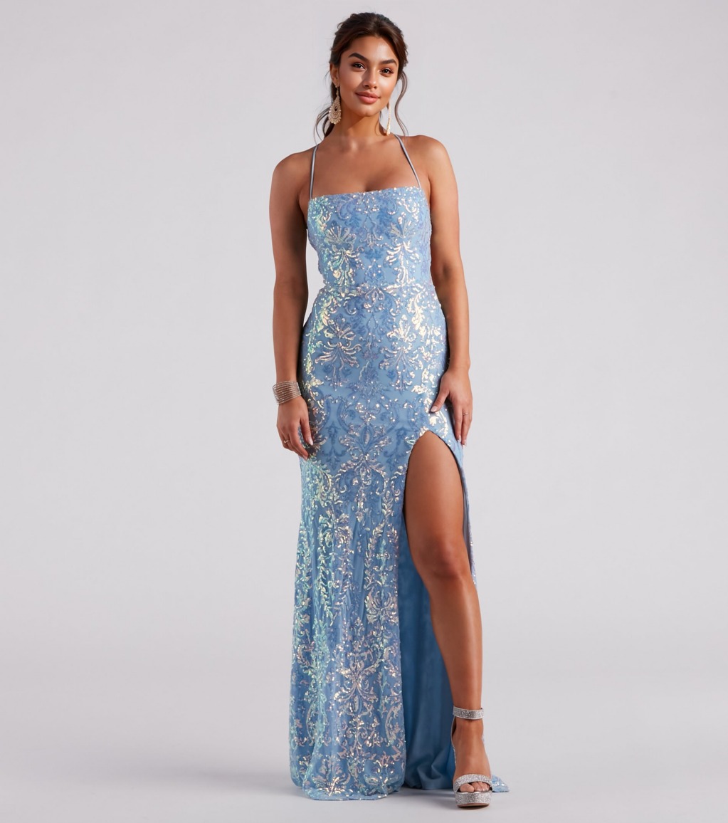 Formal Sequin Mermaid Dress