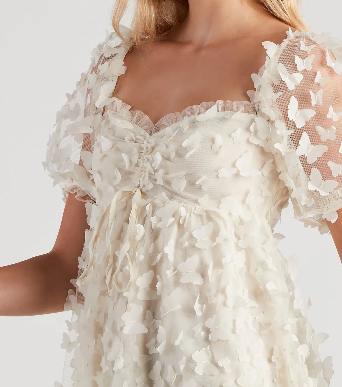 Sunshine Butterfly Skater Dress