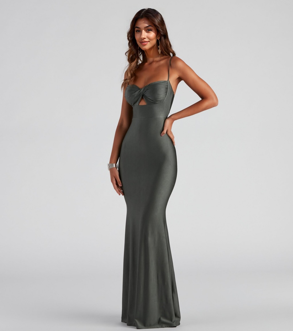 Eliza Sleeveless Formal Mermaid Dress