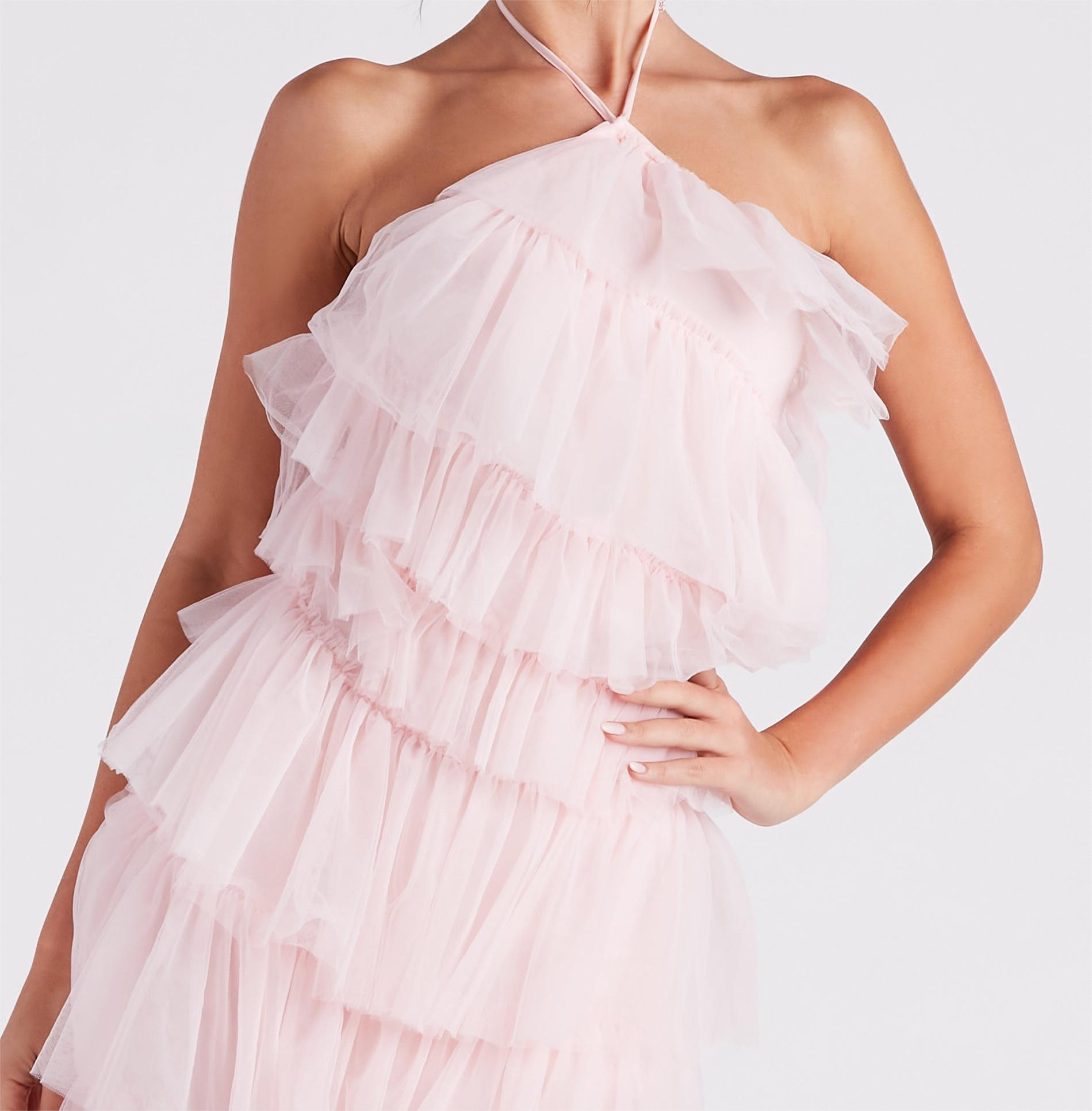 Alexandra Formal Tulle Long Dress
