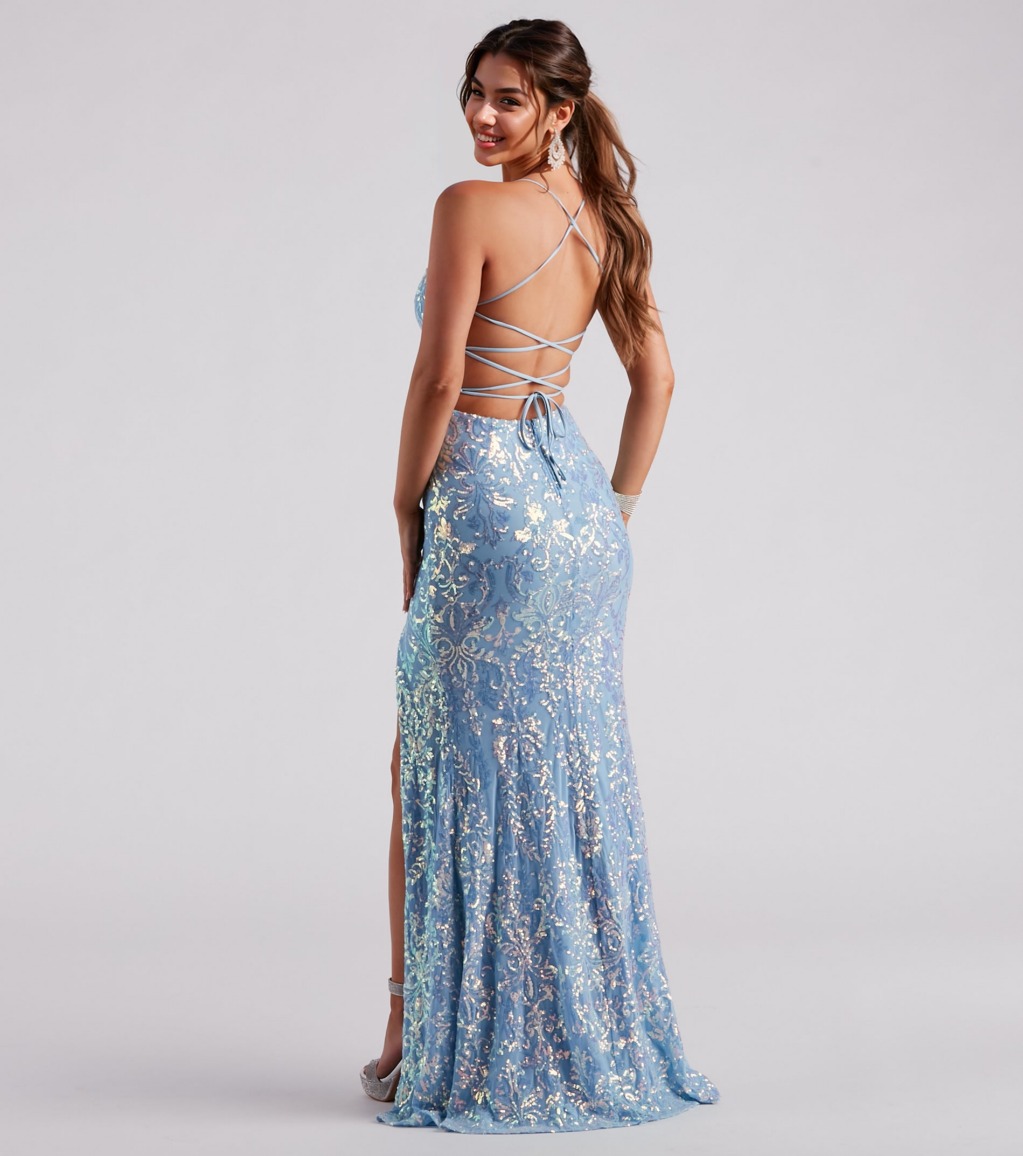 Formal Sequin Mermaid Dress