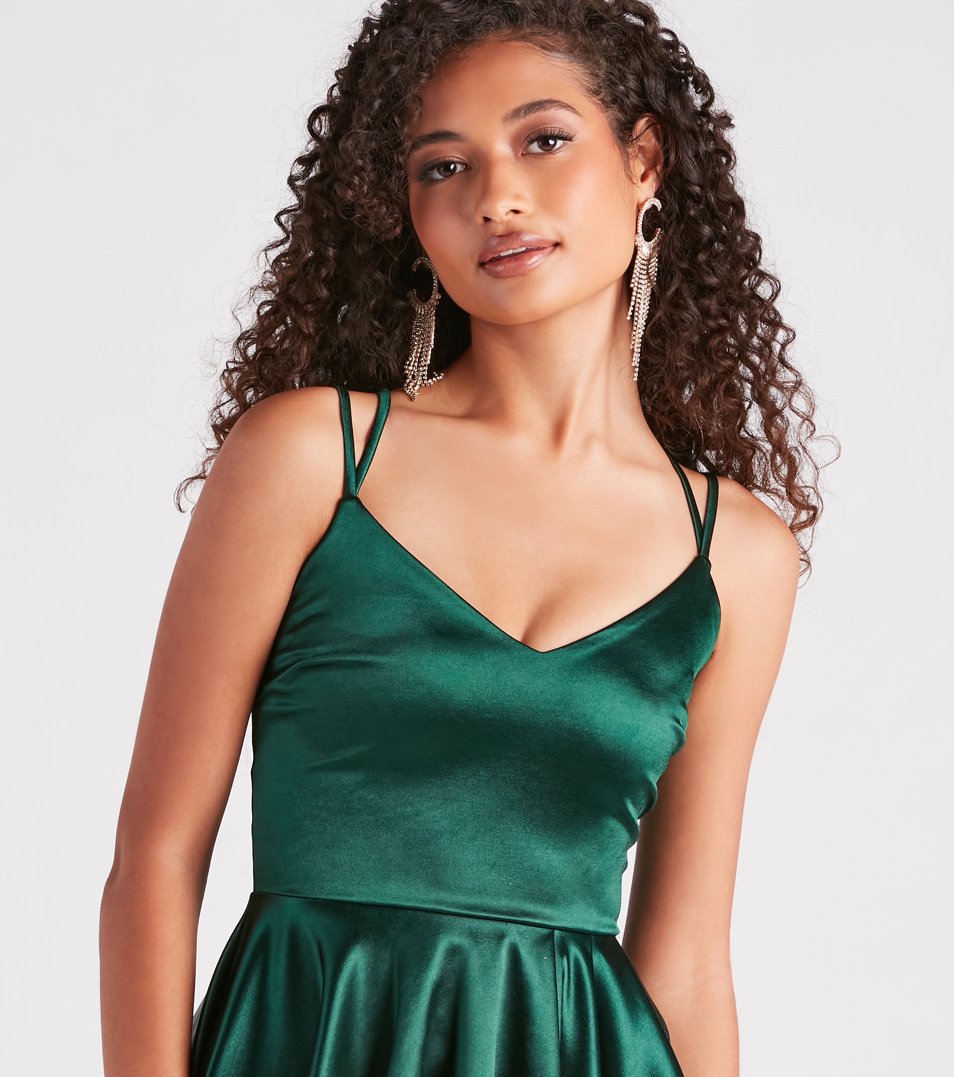 Dancing Diva Satin Skater Dress