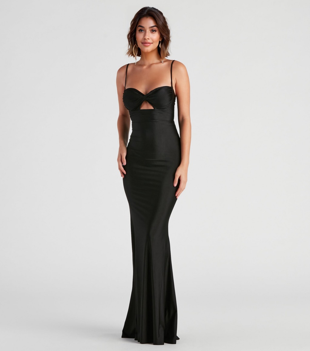 Eliza Sleeveless Formal Mermaid Dress