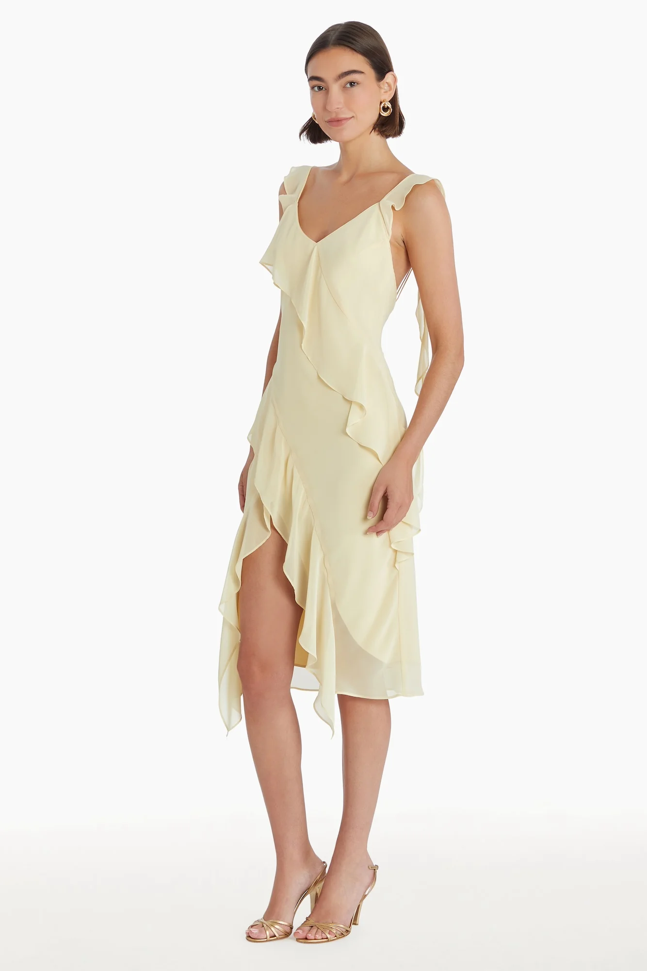 Run To The Top Maxi Dress Yellow