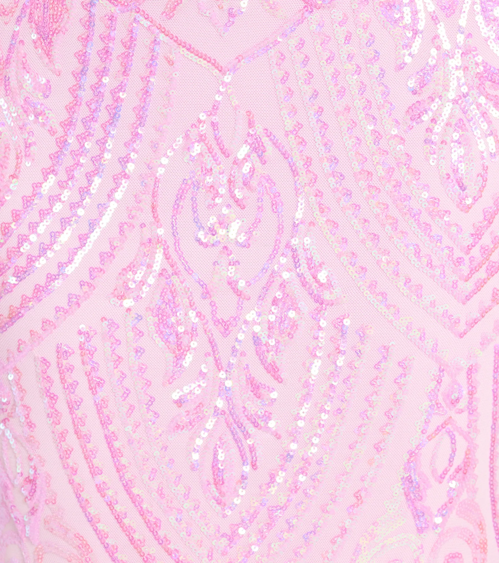 Kensie V-Neck Mermaid Sequin Formal Dress